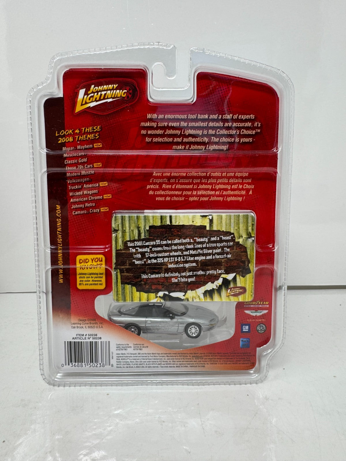 Johnny Lightning Modern Muscle 2001 Chevy Camaro SS 1:64 Diecast