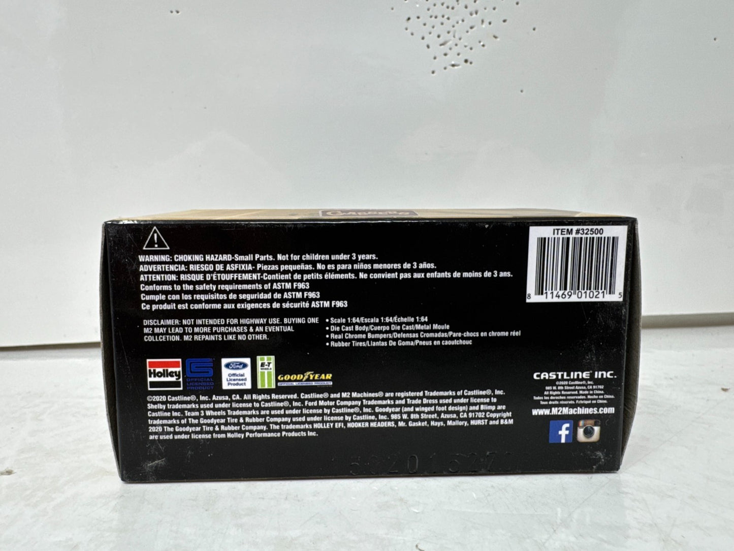 M2 Machines 1966 Shelby G.T.350 Gasser FANG! 1:64 Diecast