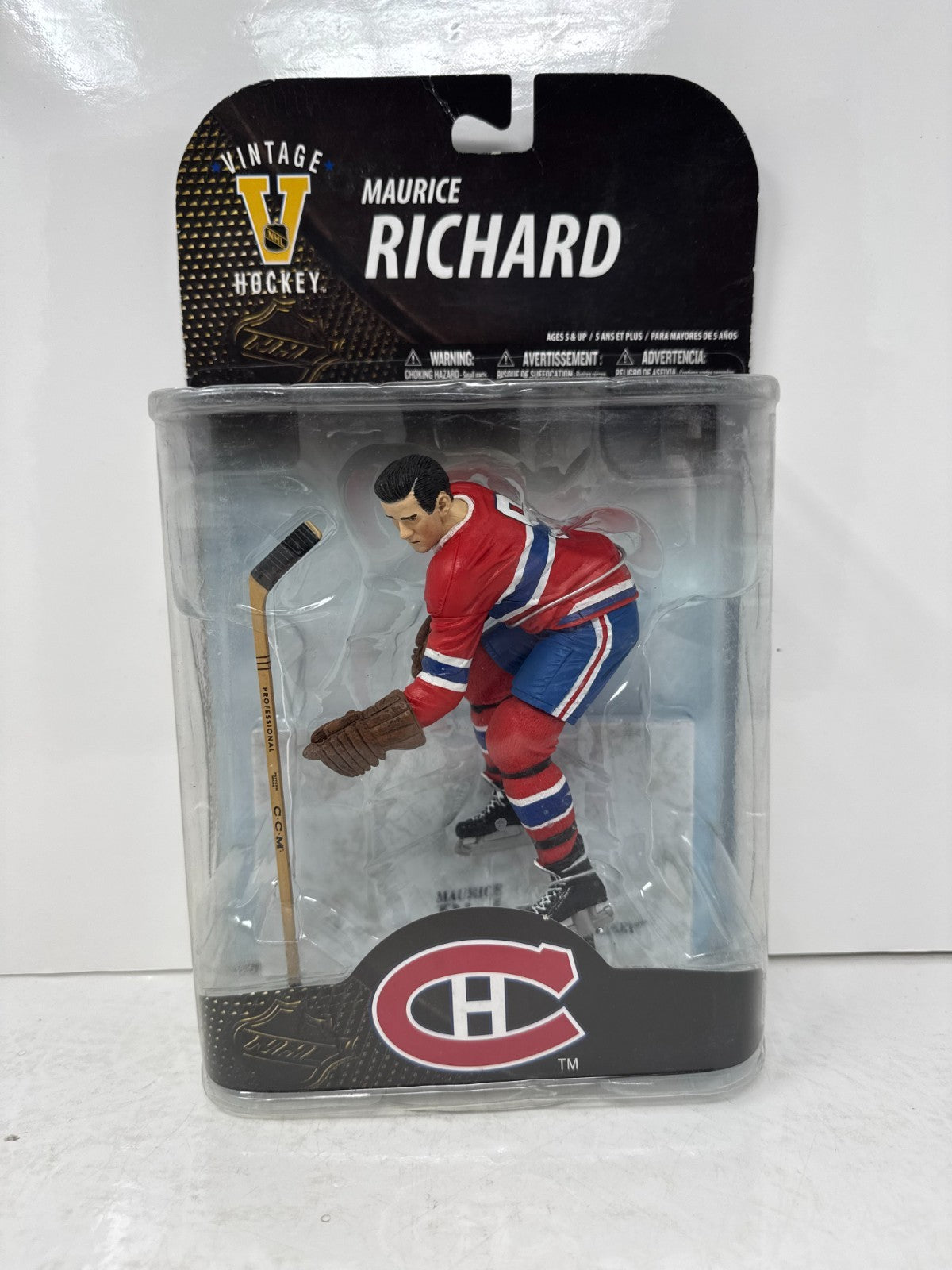 Mcfarlane NHL Legends Maurice Richard Montreal Canadiens Series 7 Figure