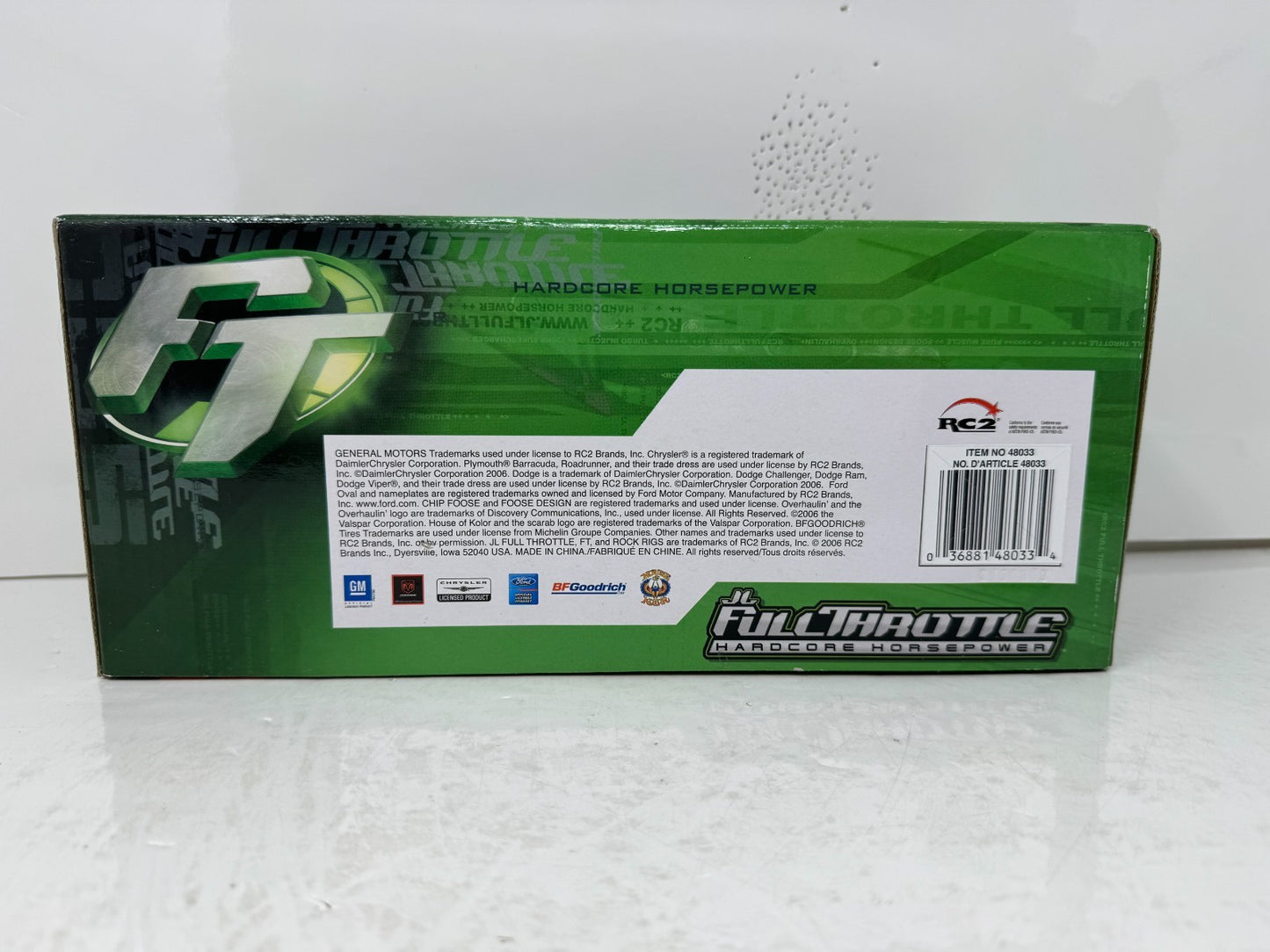 JL Full Throttle Foose Design Impression 1936 Ford Roadster 1:18 Diecast