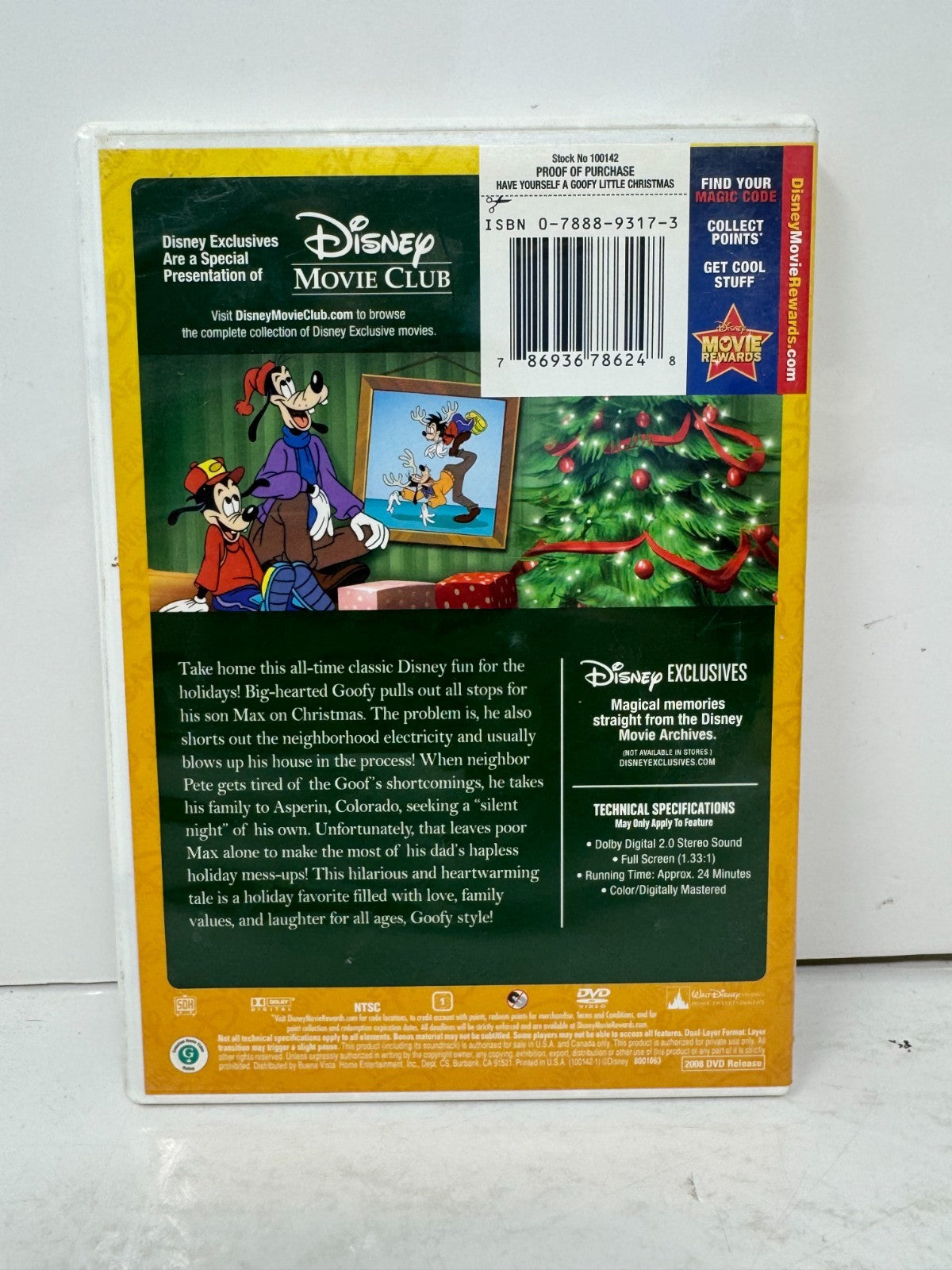 Have Yourself A Goofy Little Christmas (DVD) Disney Good Condition!!!