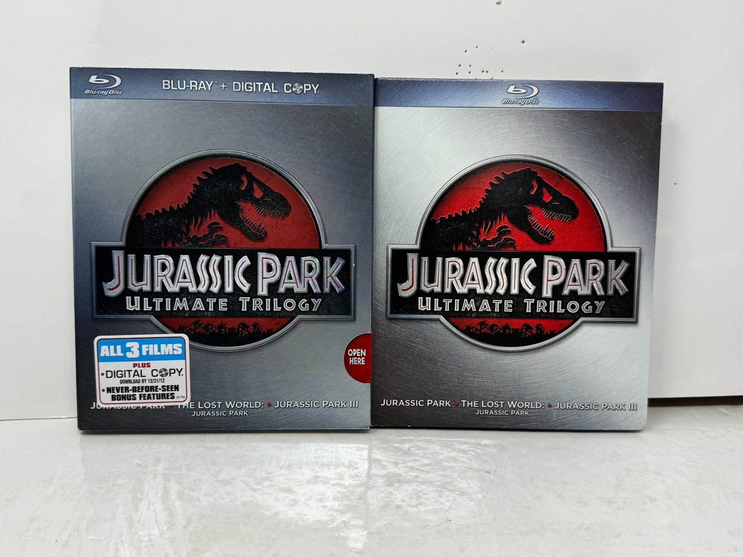 Jurassic Park Ultimate Collection (Blu-ray) Sam Neill Adventure Movie Set