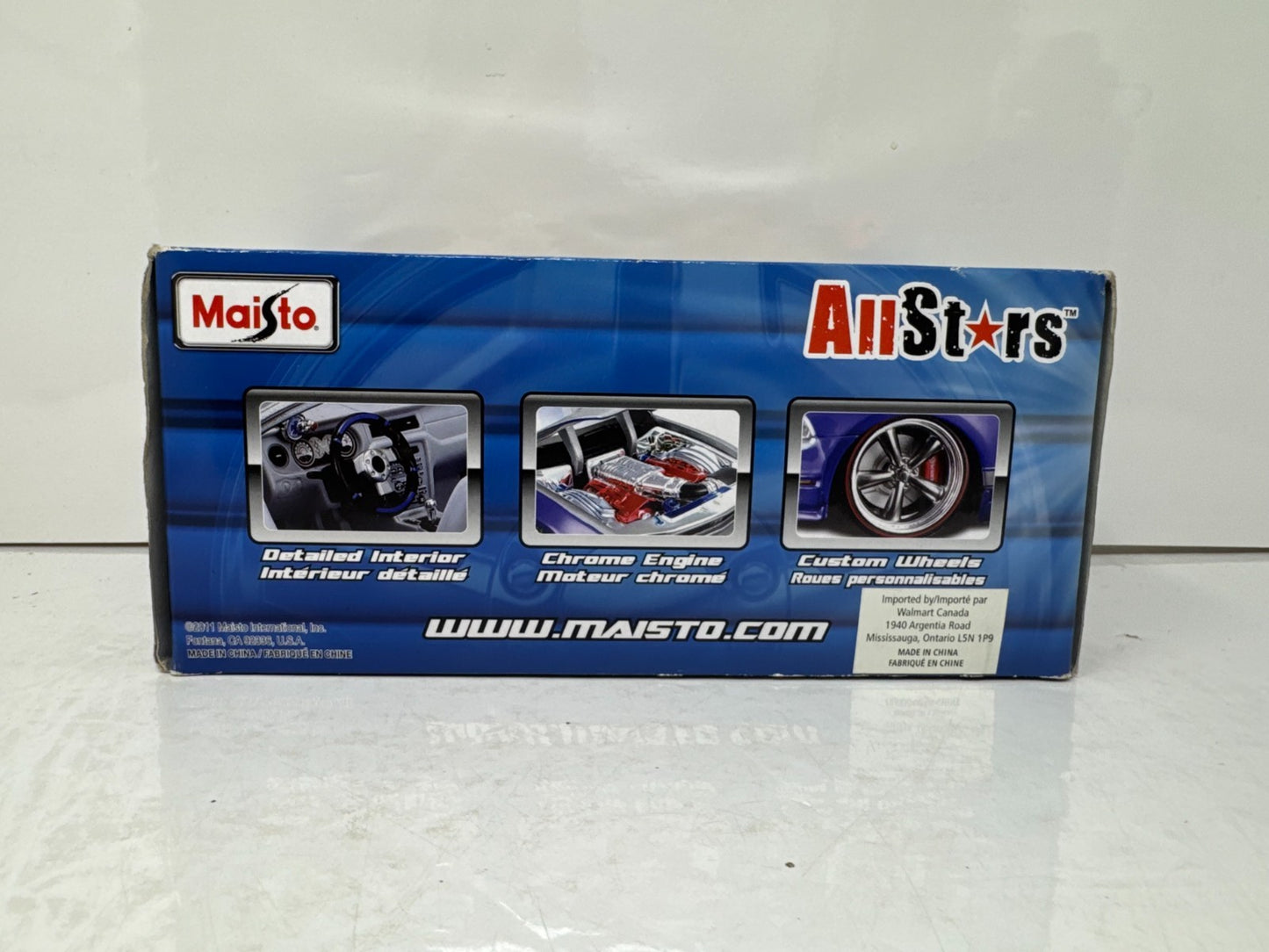 Maisto All Stars 1965 Shelby Cobra 427 1:24 Diecast