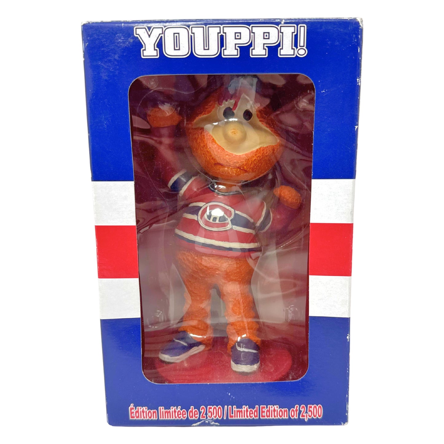 Bobbles USA NHL Montreal Canadiens Montreal Expos Youppi! Mascot Bobblehead