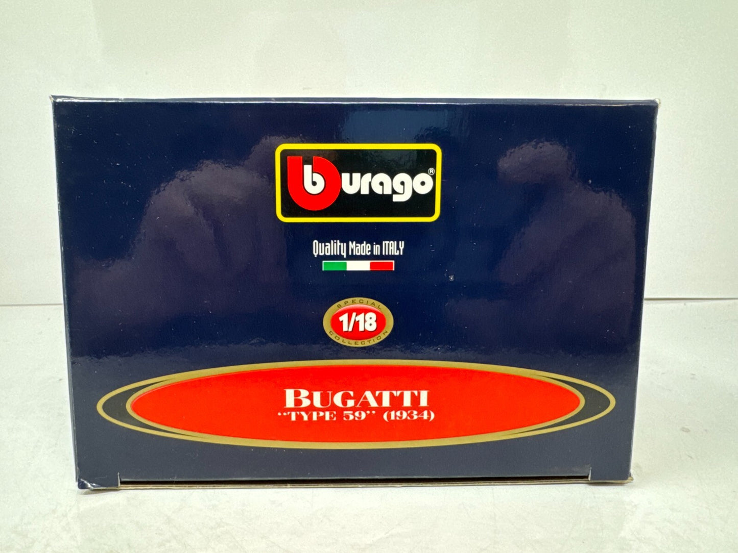 Bburago 1934 Bugatti Type 59 Special Collection 1:18 Diecast