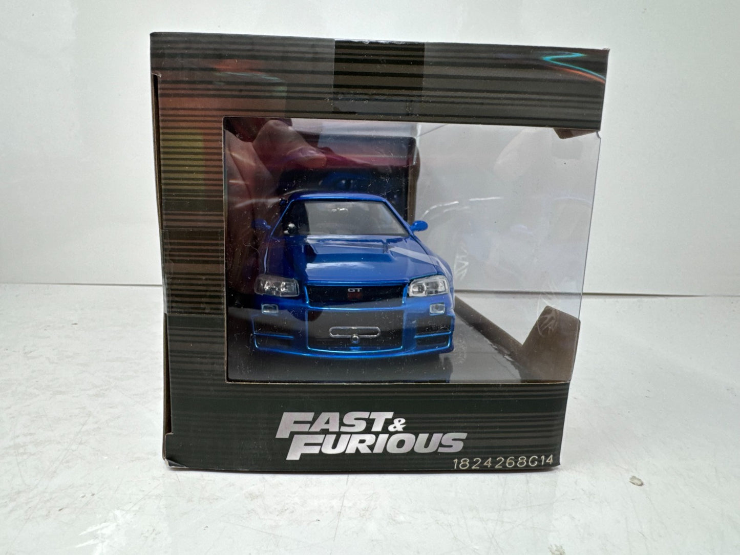 Jada Fast & Furious Brian's Nissan Skyline GT-R (R34) 1:24 Diecast Blue