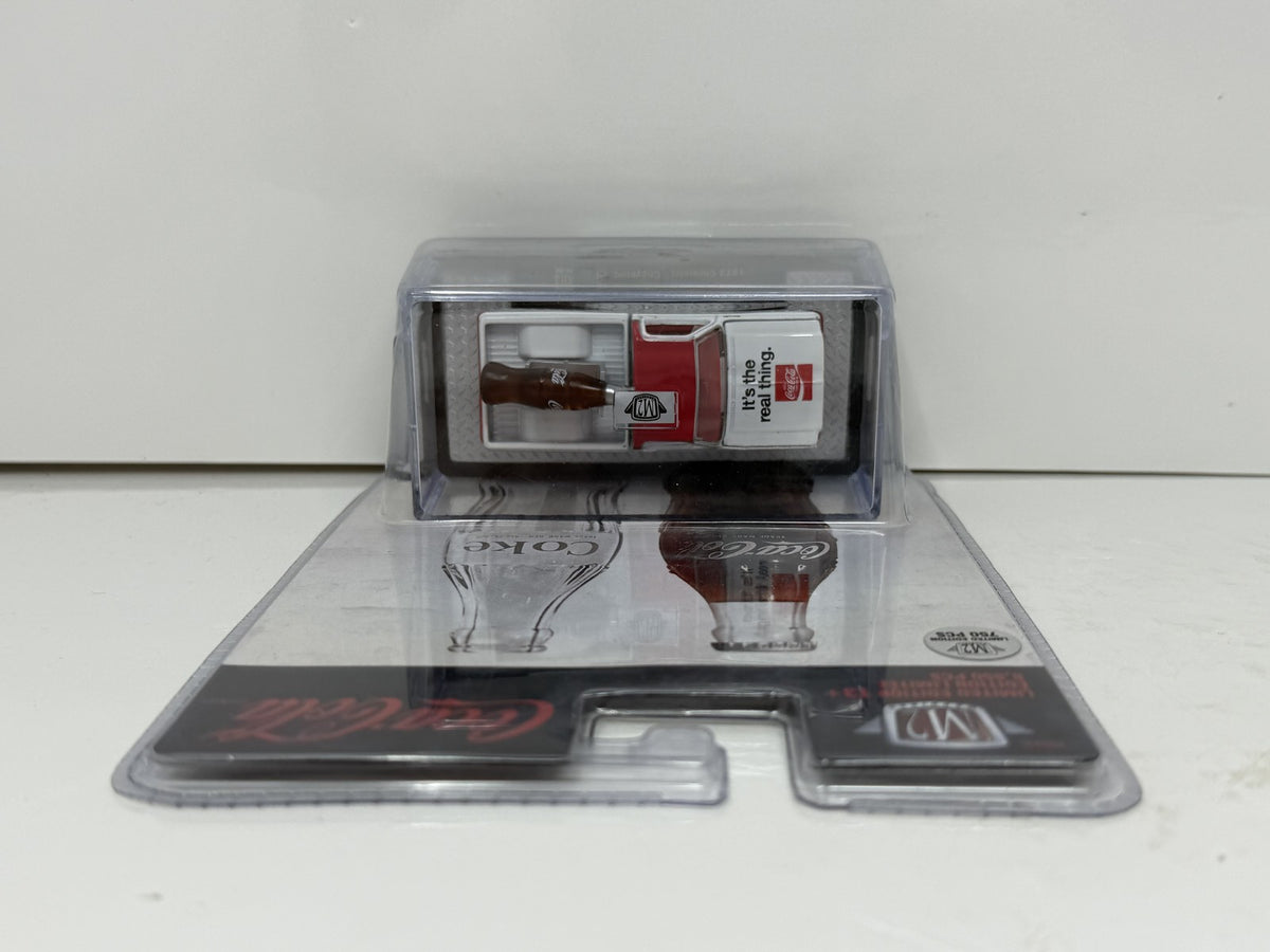 M2 Machines Coca-Cola 1973 Chevrolet Cheyenne 10 CHASE 1:64 Diecast