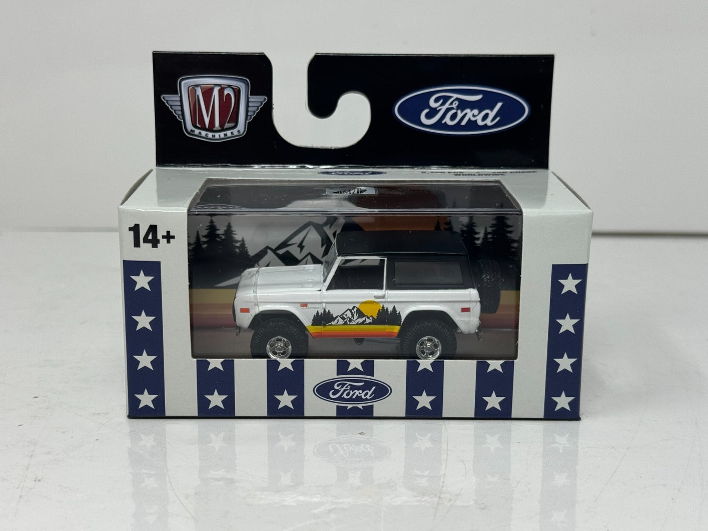 M2 Machines 1976 Ford Bronco 1:64 Diecast