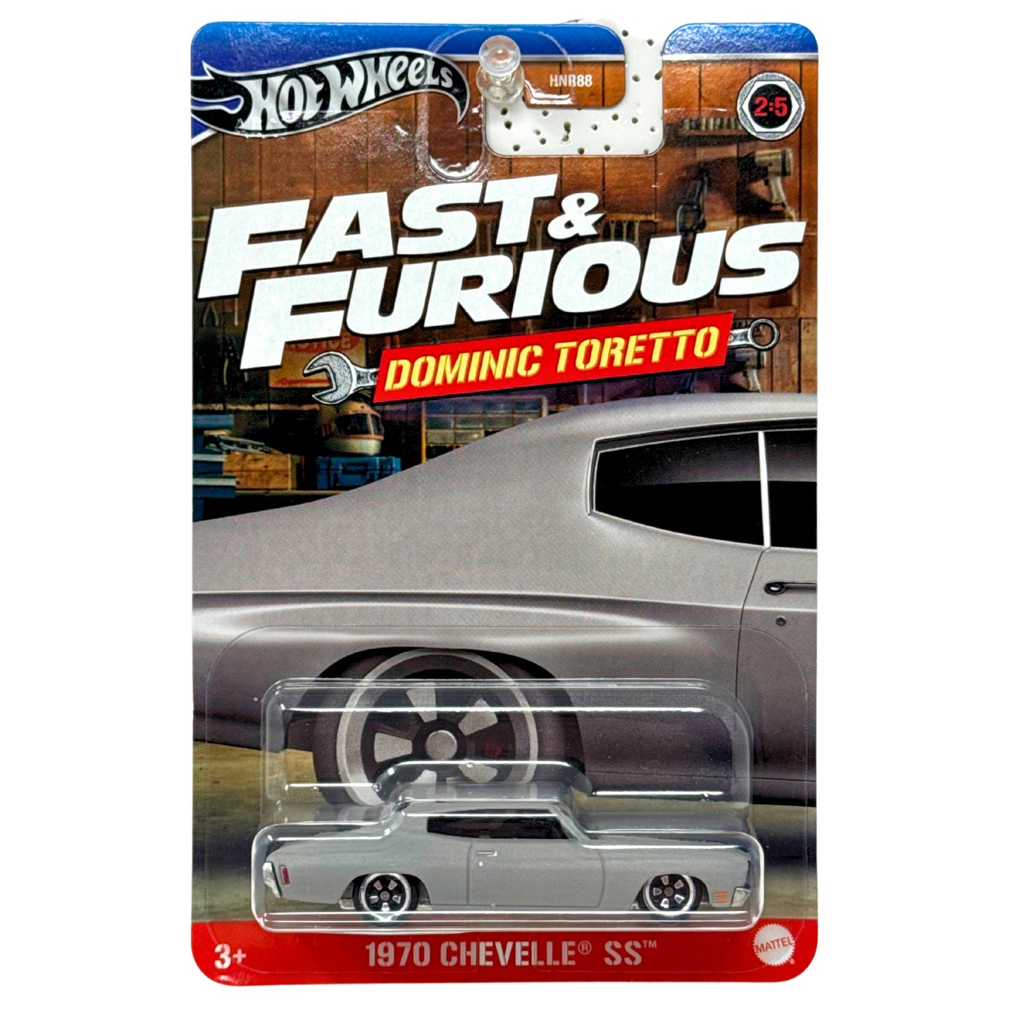 Hot Wheels Fast & Furious Dominic Toretto 1970 Chevelle SS Muscle Car 1:64 Diecast
