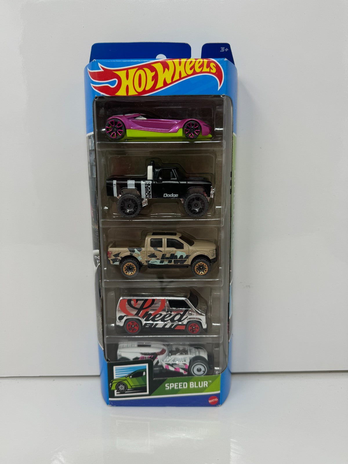 Hot Wheels Speed Blur 5-Pack Gift Set 1:64 Diecast