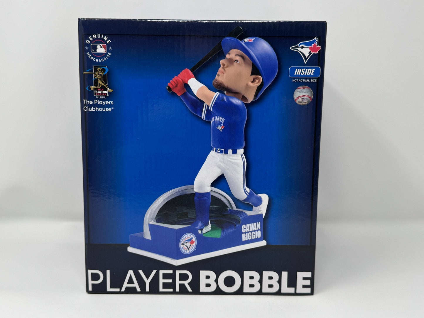 FOCO MLB Toronto Blue Jays Cavan Biggio "Stadium" Bobblehead