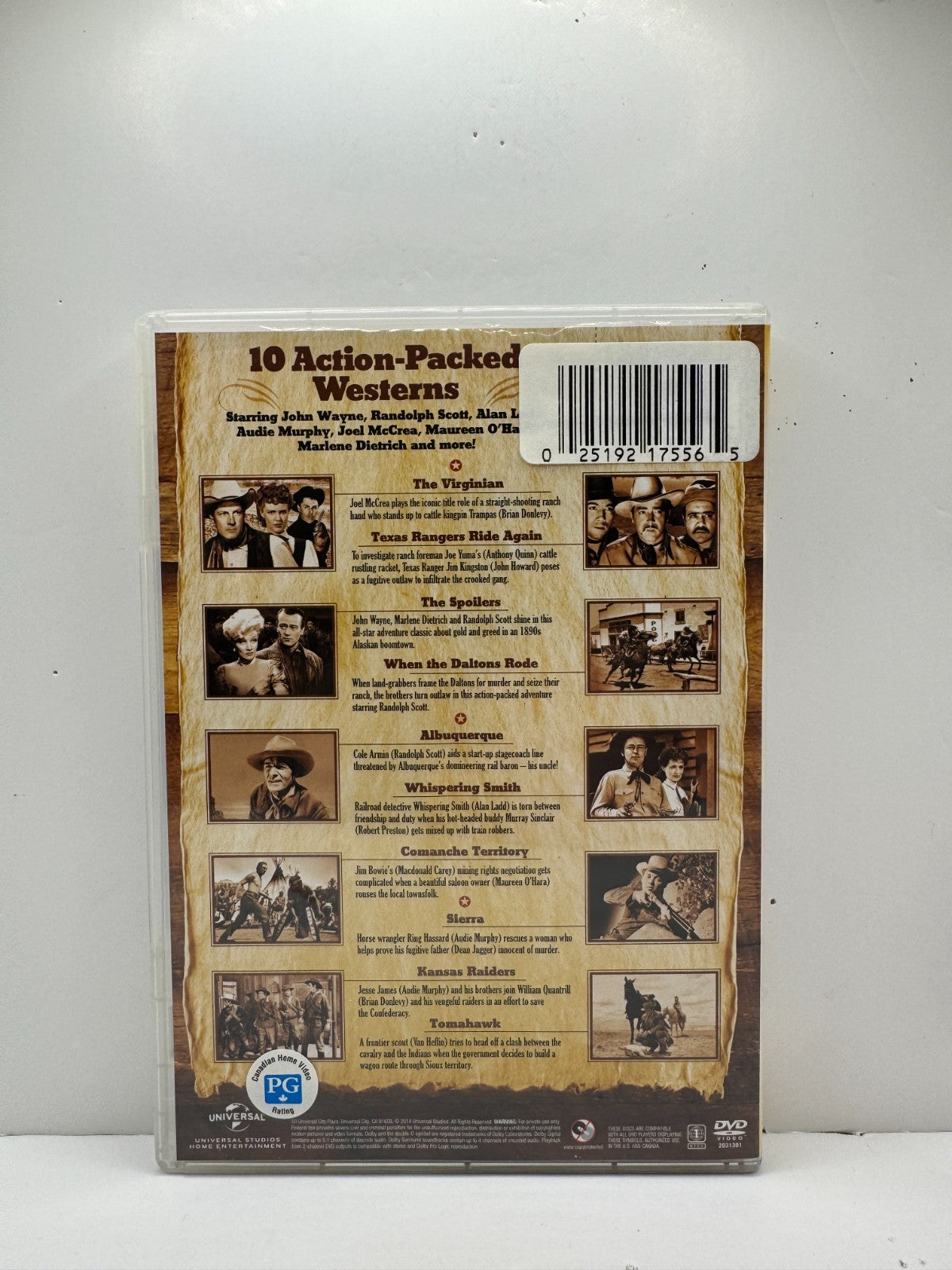 Classic Westerns 10-Movie Collection (DVD) Western