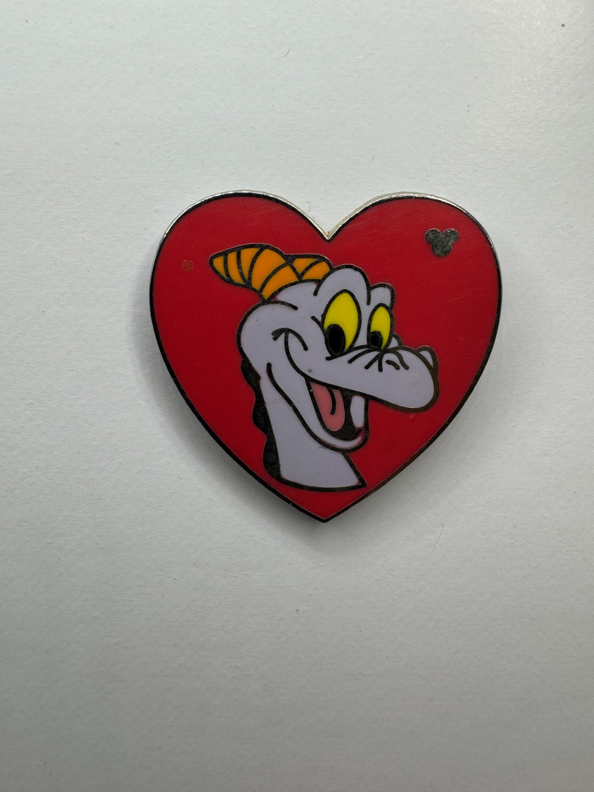 WDW Disney Figment's Head in a Heart Hidden Mickey Trading Pin DC1S18