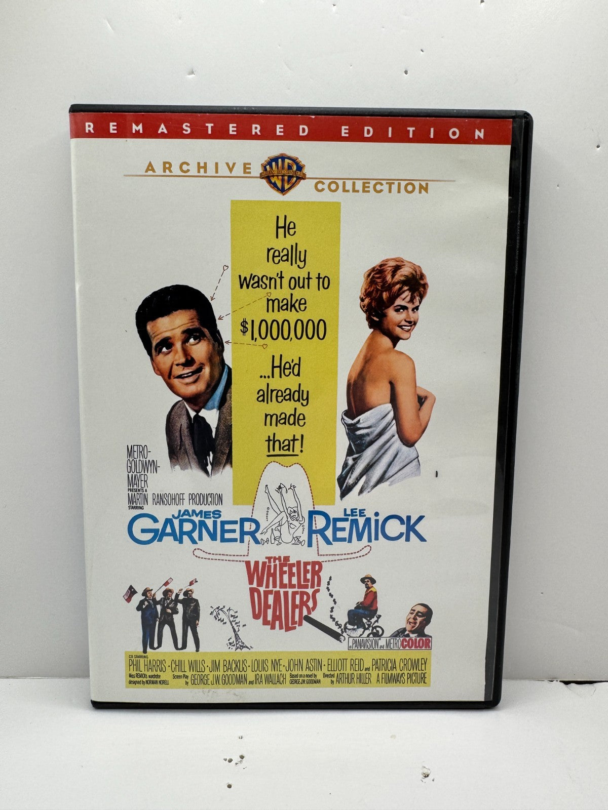 The Wheeler Dealers (DVD) James Garner Comedy