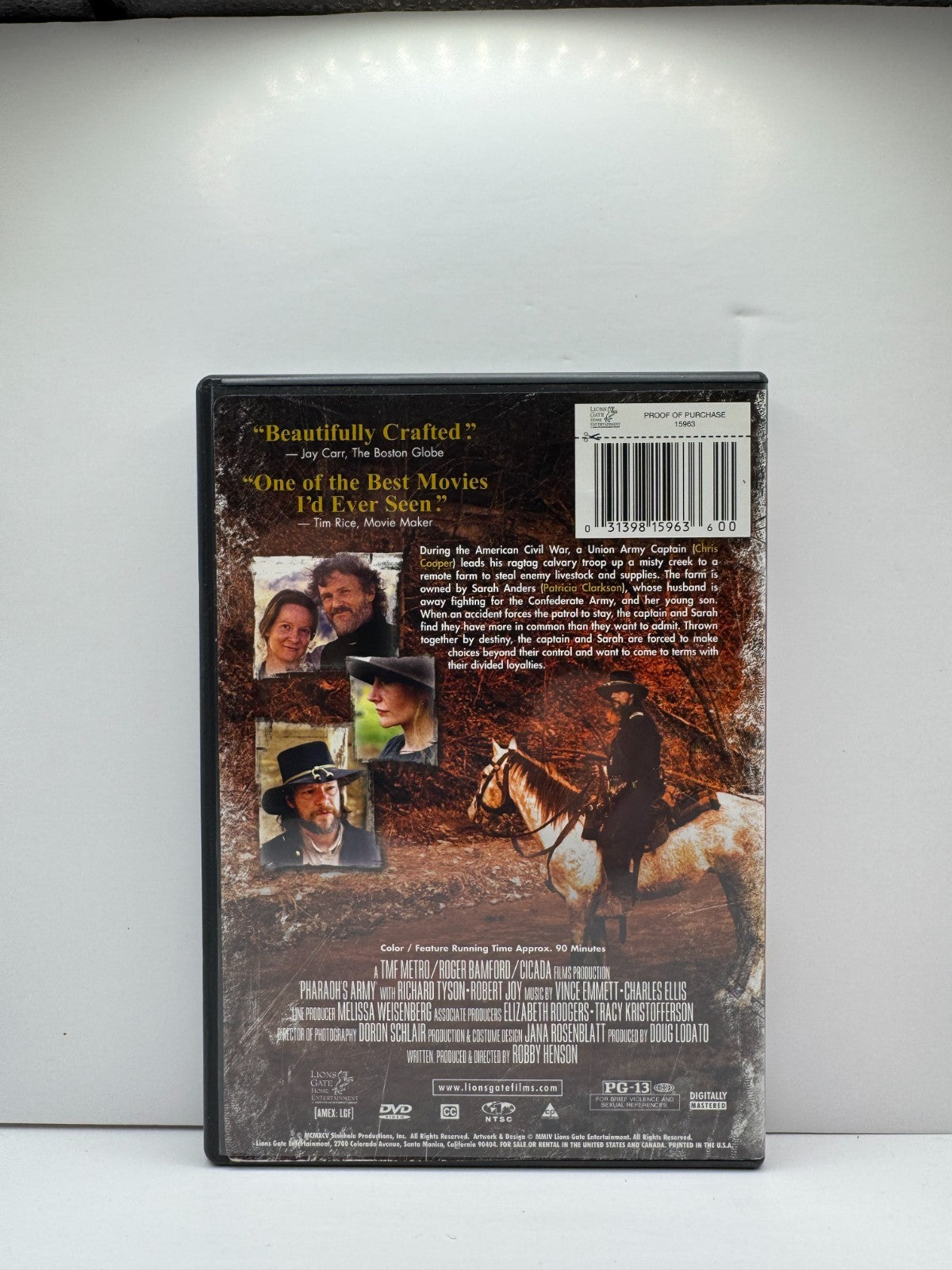 Pharaoh's Army (DVD) Chris Cooper Western