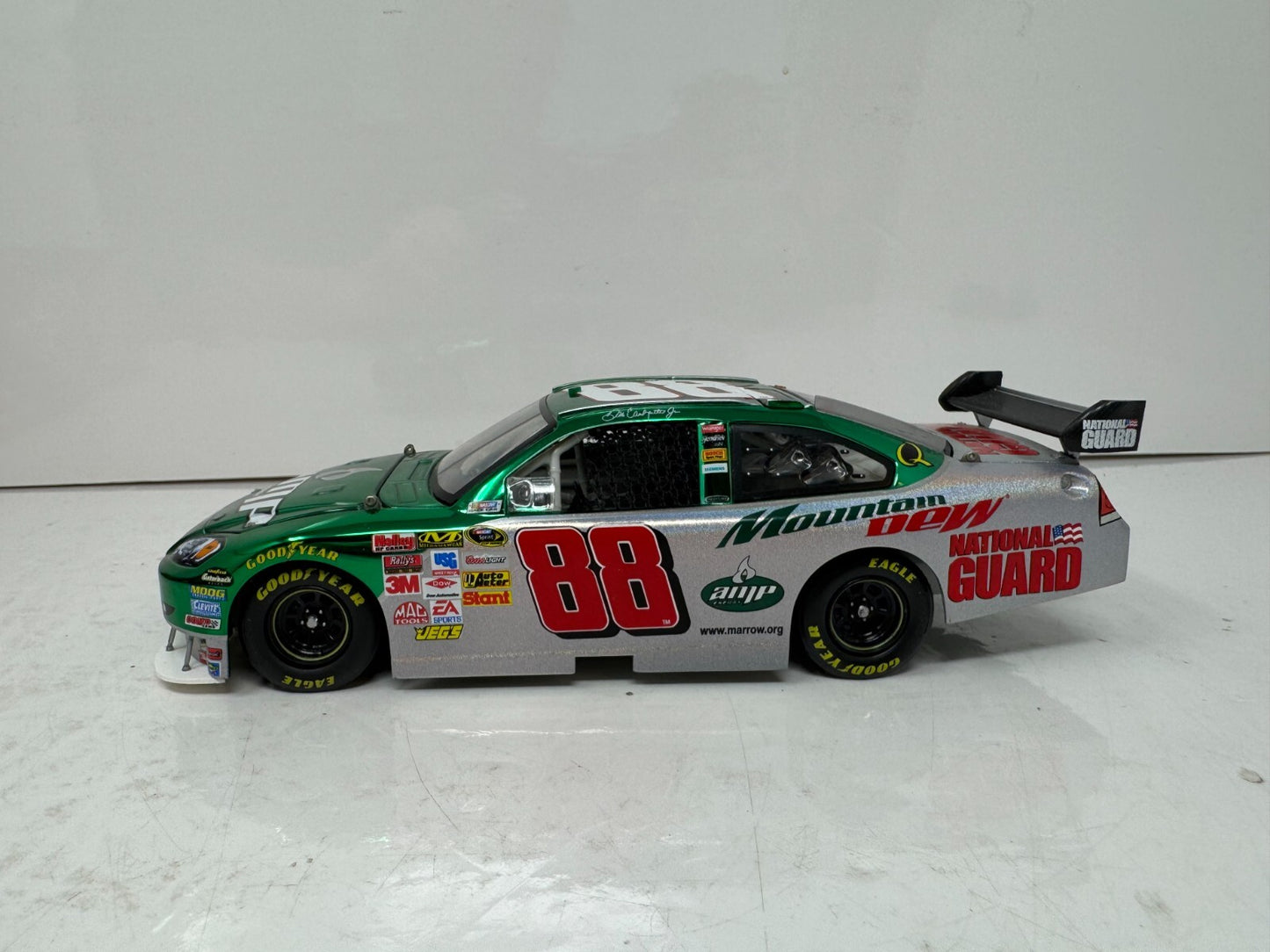 Motorsports Authentics Nascar #88 Dale Earnhardt Jr. Amp Energy Mt. Dew 2008 Impala SS Mesma & Color Chrome 1:24 Diecast