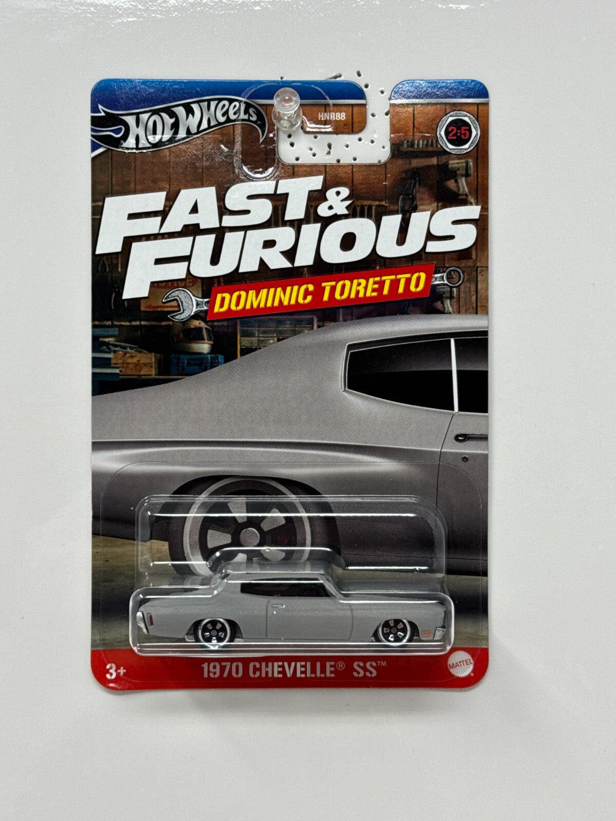 Hot Wheels Fast & Furious Dominic Toretto 1970 Chevelle SS Muscle Car 1:64 Diecast