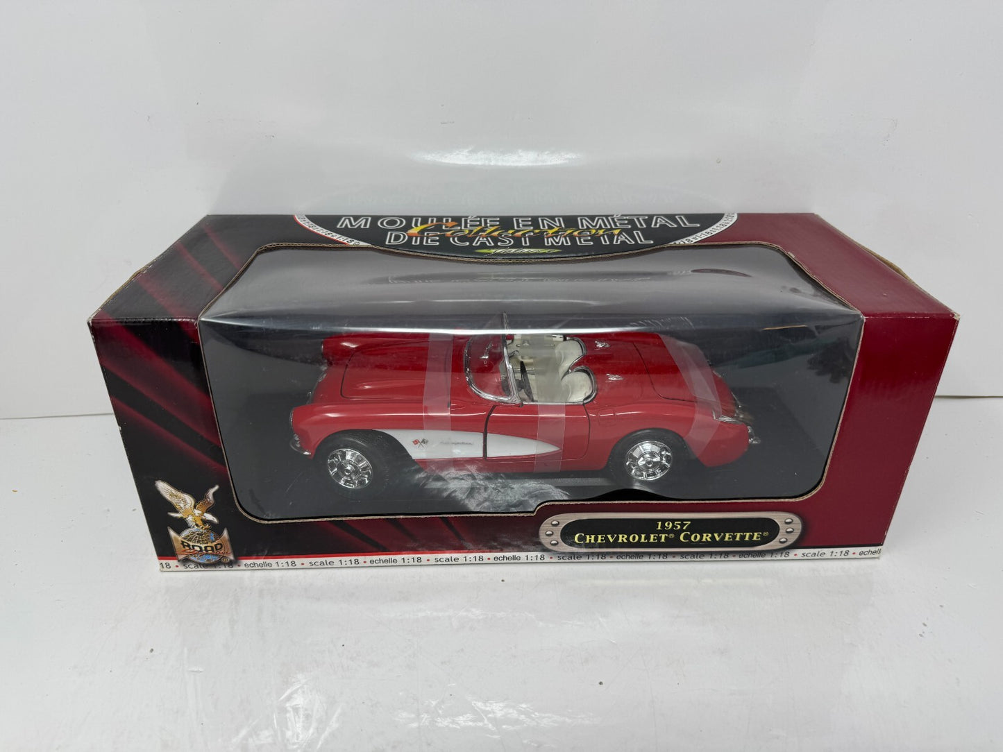 Yat Ming Road Signature 1957 Chevrolet Corvette 1:18 Diecast