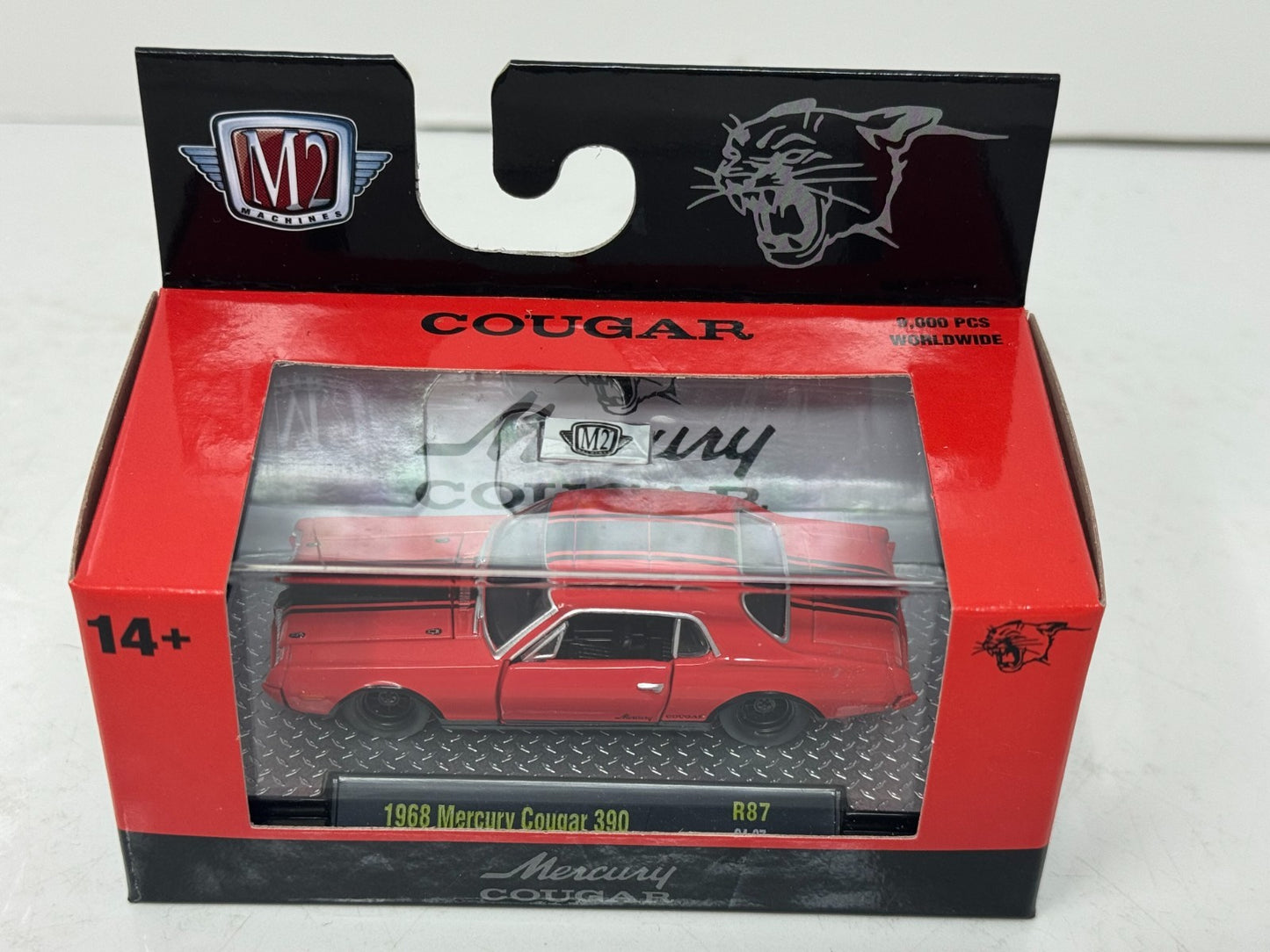 M2 Machines 1968 Mercury Cougar 390 1:64 Diecast