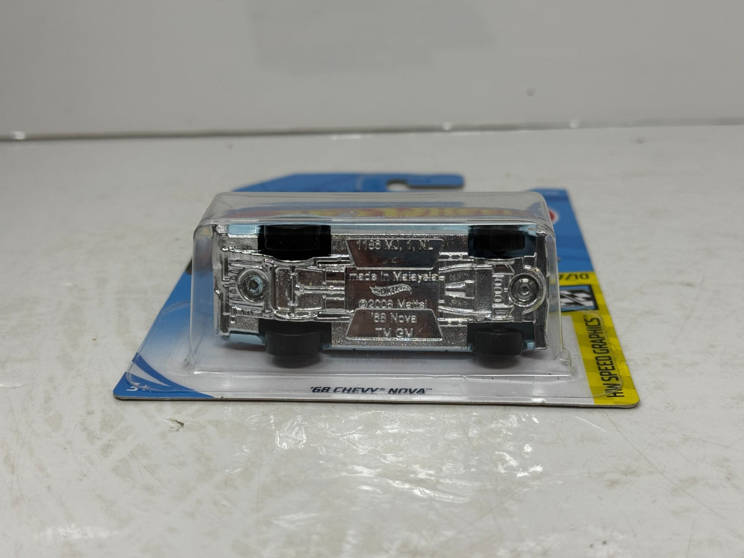Hot Wheels HW Speed Graphics 1968 Chevy Nova 1:64 Diecast BASE ERROR