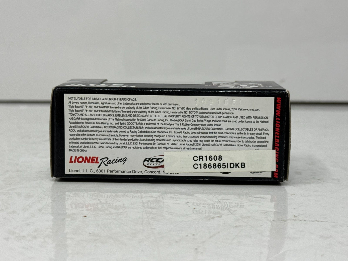 Kyle Busch #18 Interstate Batteries Darlington 2016 Camry 1:64 NASCAR Diecast