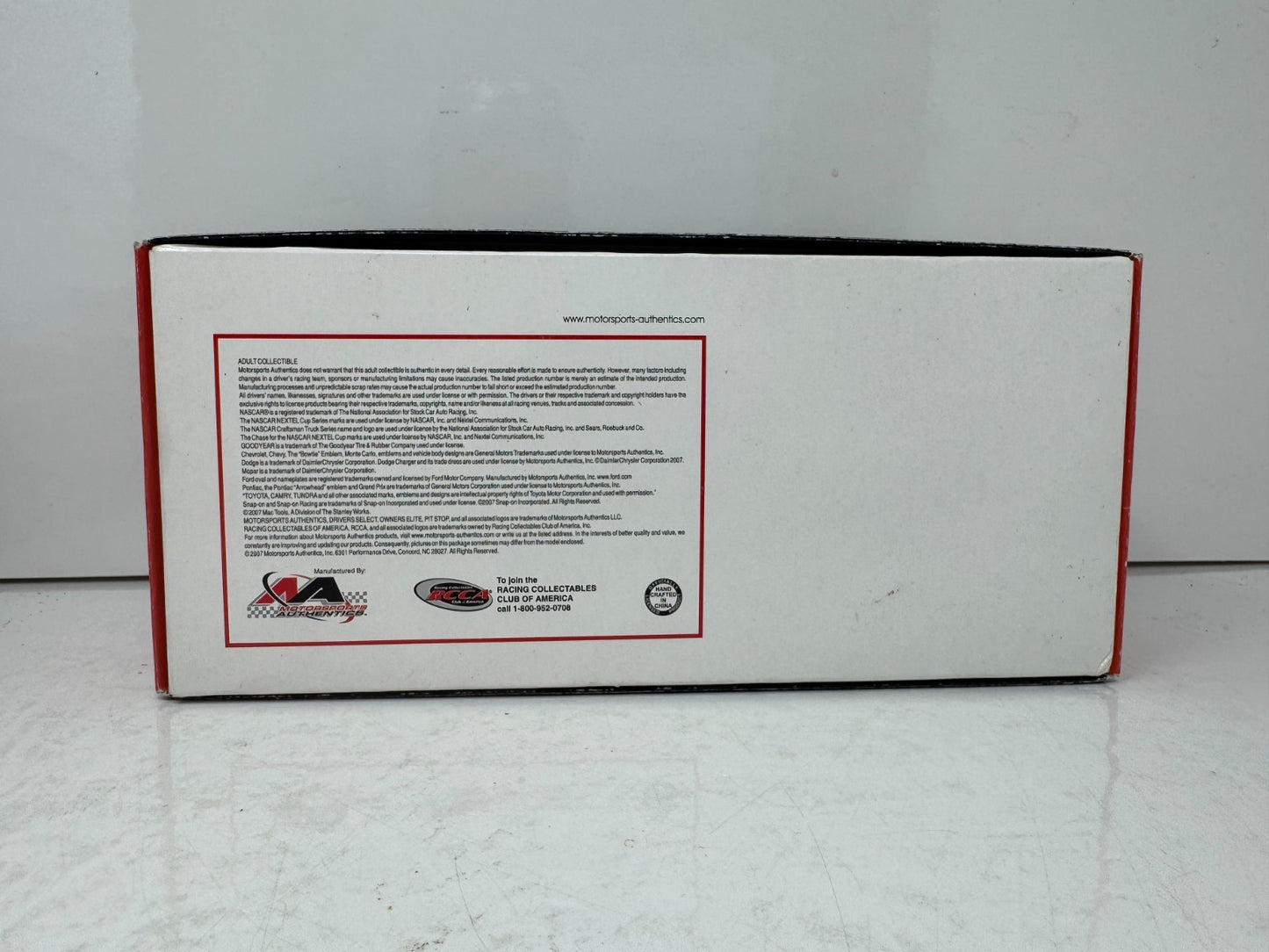 Motorsports Authentics Nascar #29 Kevin Harvick Daytona Raced Win 1:24 Diecast