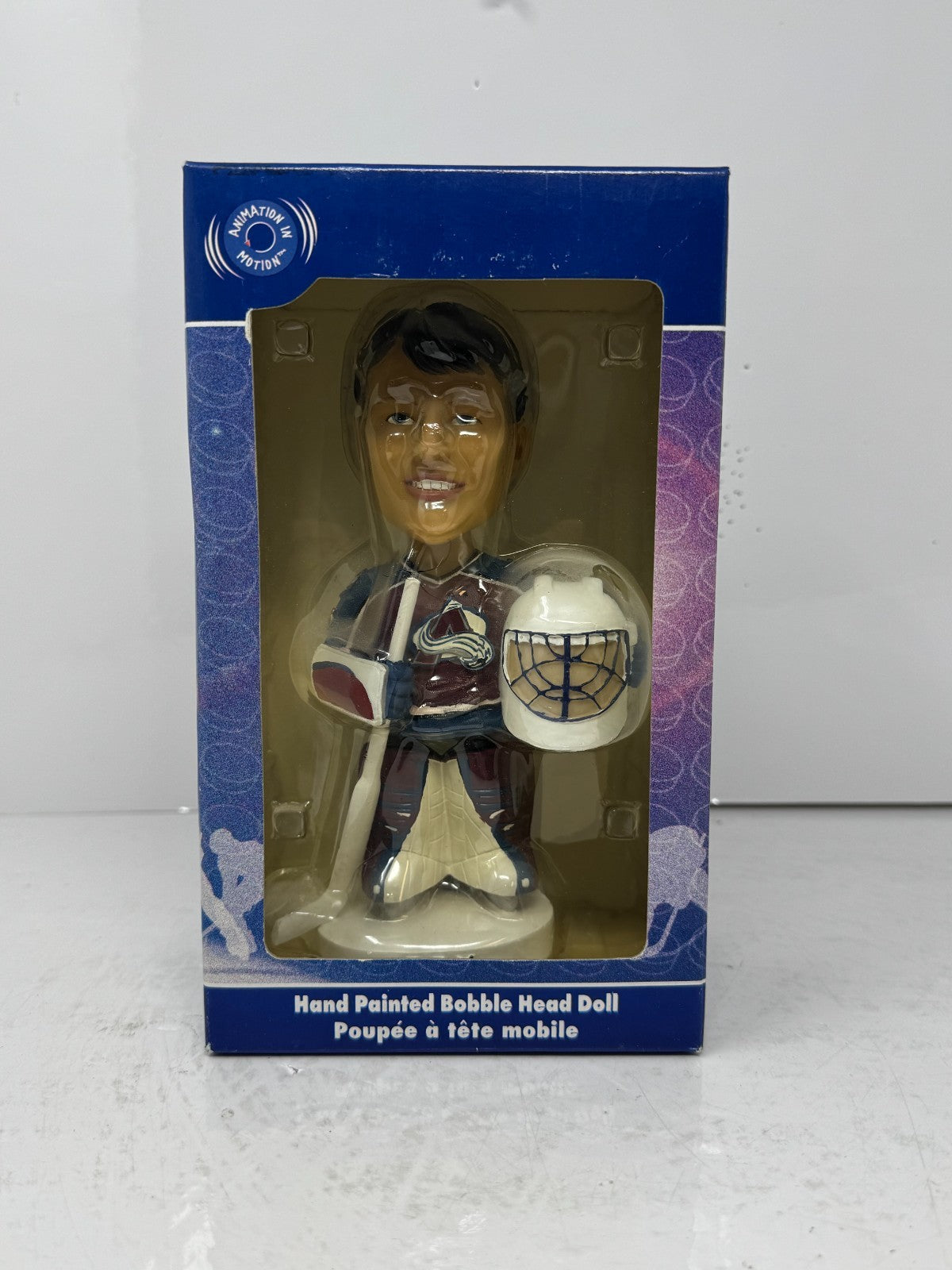 Bobble Dobbles NHL Patrick Roy Colorado Avalanche Bobblehead