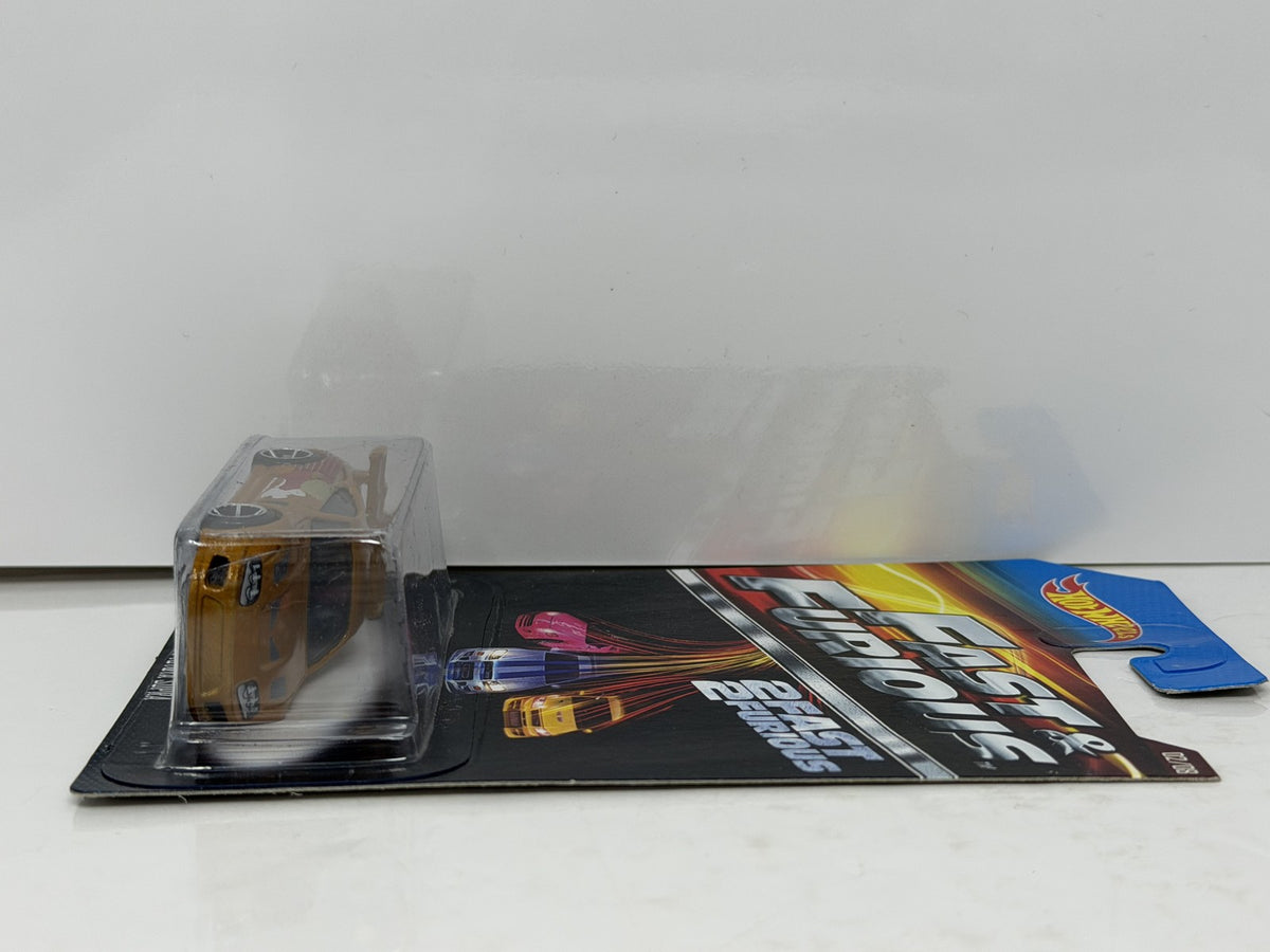 Hot Wheels 2 Fast 2 Furious 1994 Toyota Supra 1:64 Diecast Gold