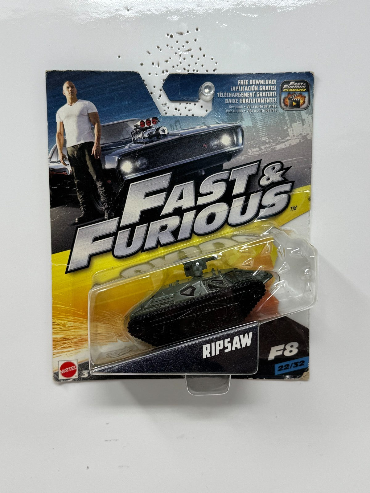 Mattel Fast & Furious Ripsaw F8 1:55 Diecast