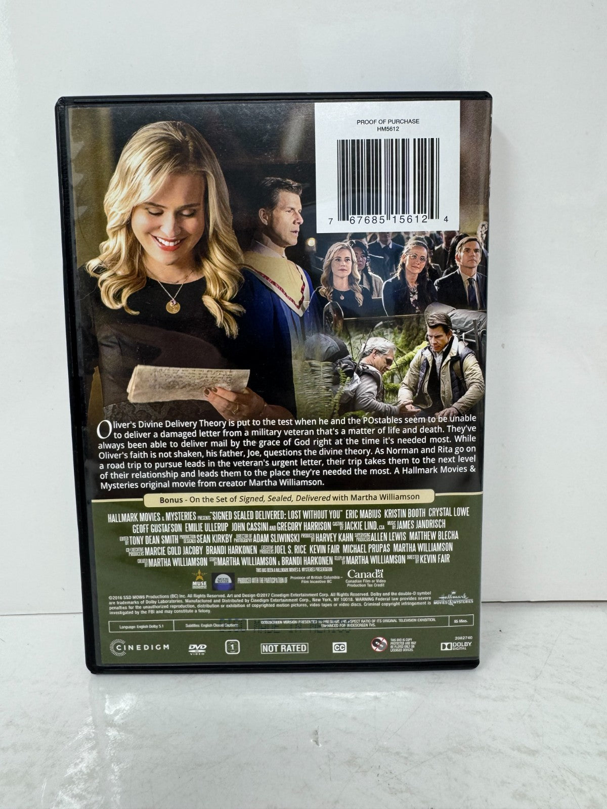 Signed, Sealed, Delivered: Lost Without You (DVD) Drama Good Condition!!!
