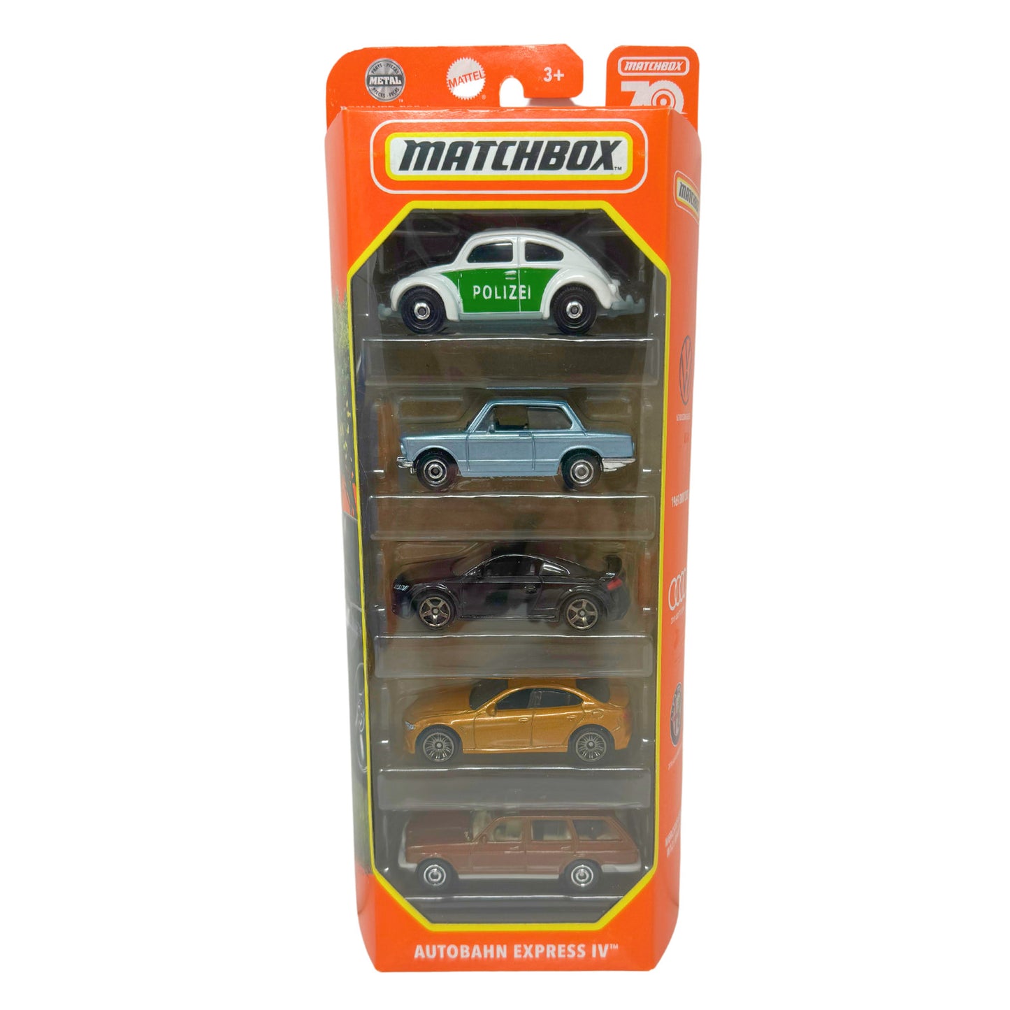 Matchbox Autobahn Express IV 5-Pack Gift Set 1:64 Diecast