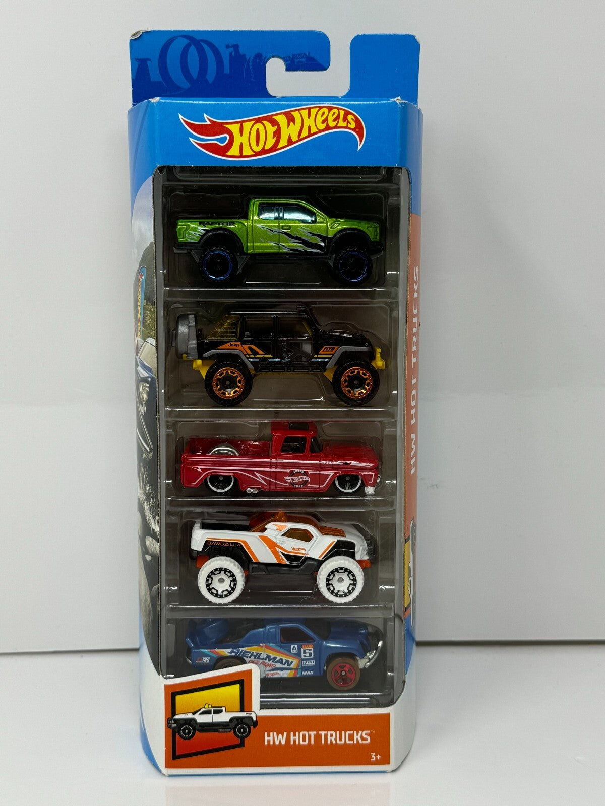 Hot Wheels HW Hot Trucks 5-Pack Gift Set 1:64 Diecast