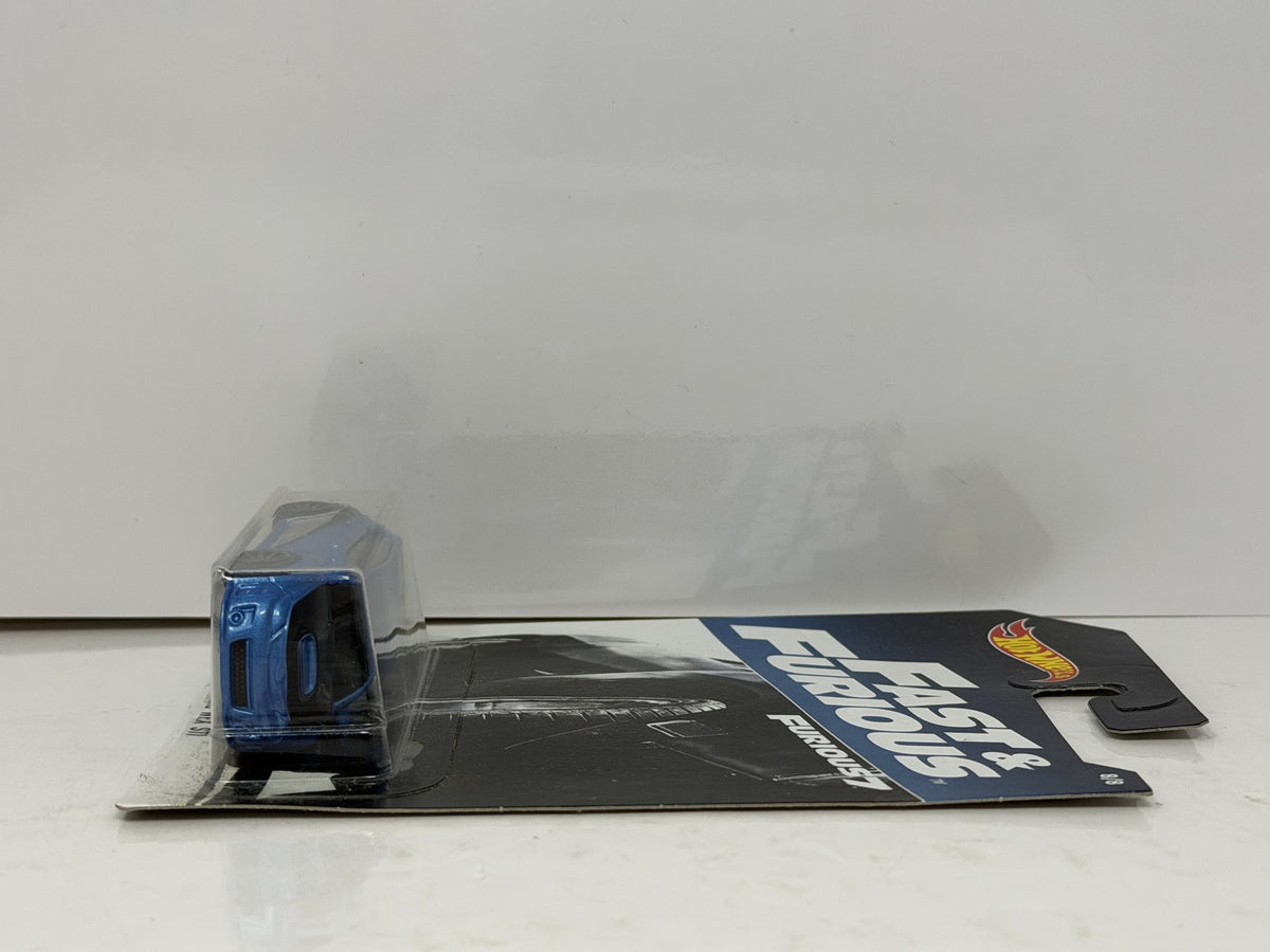 Hot Wheels fast & Furious 7 Subaru WRX STI 1:64 Diecast Blue