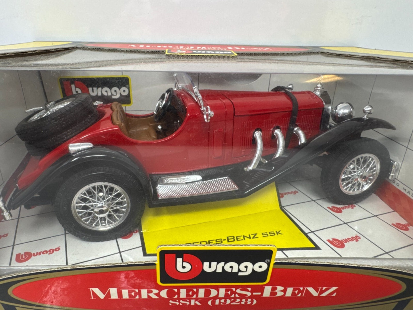 Bburago 1928 Mercedes-Benz SSK Special Collection 1:18 Diecast