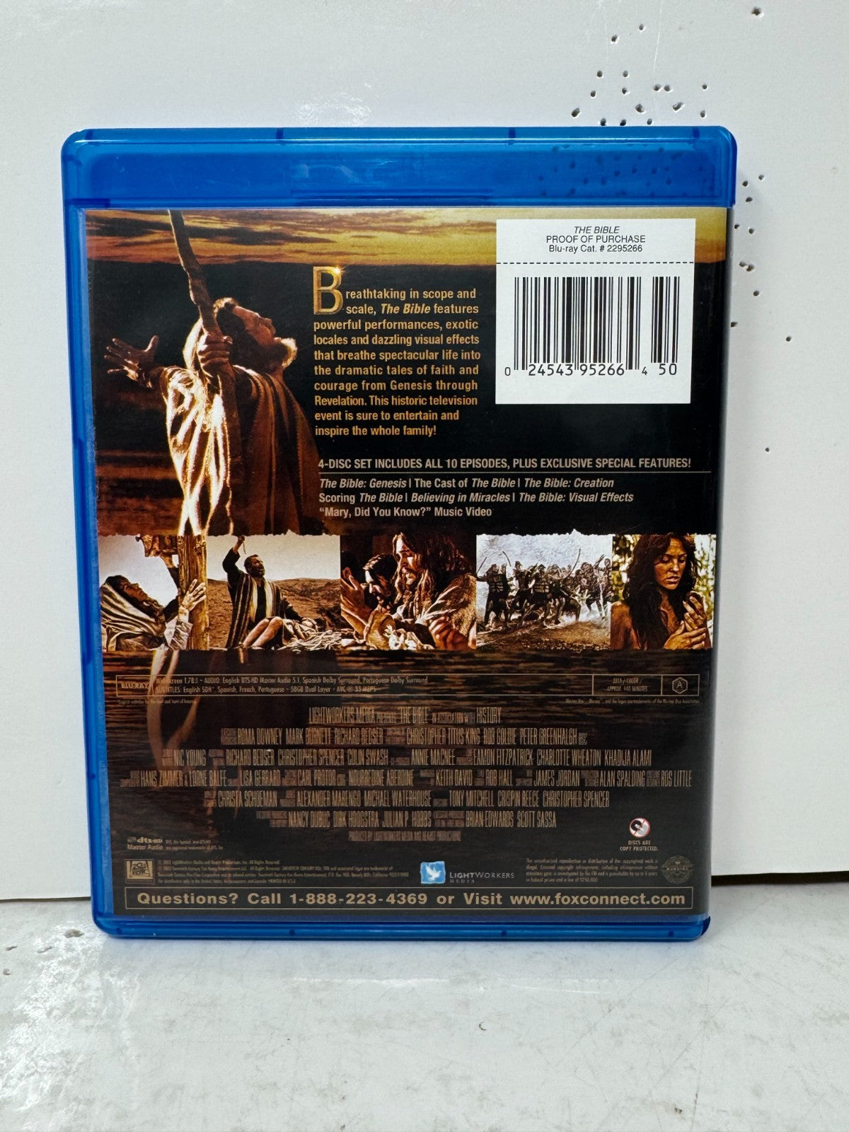 The Bible The Epic Miniseries (Blu-ray) Historical Drama TV Series