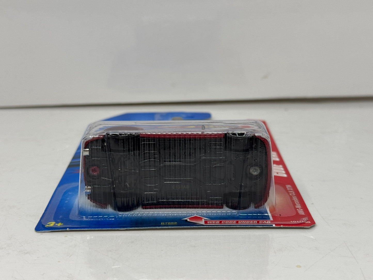 Hot Wheels Code Car 2007 Mercedes CLK DTM 1:64 Diecast Red Factory Sealed