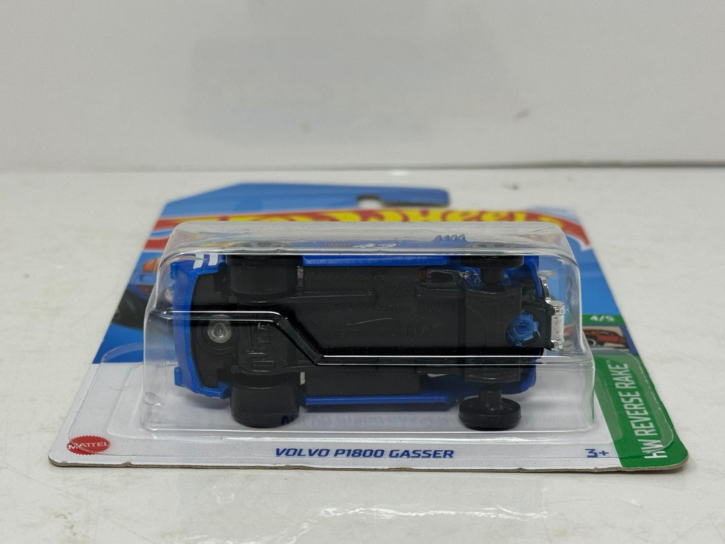 Hot Wheels Reverse Rake Volvo P1800 Gasser 1:64 Diecast