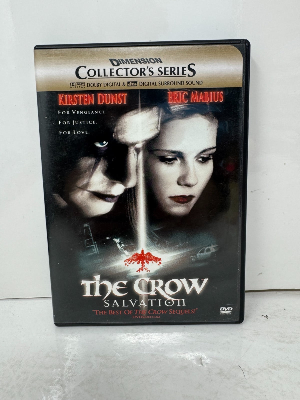 The Crow: Salvation (DVD) Thriller Good Condition!!!