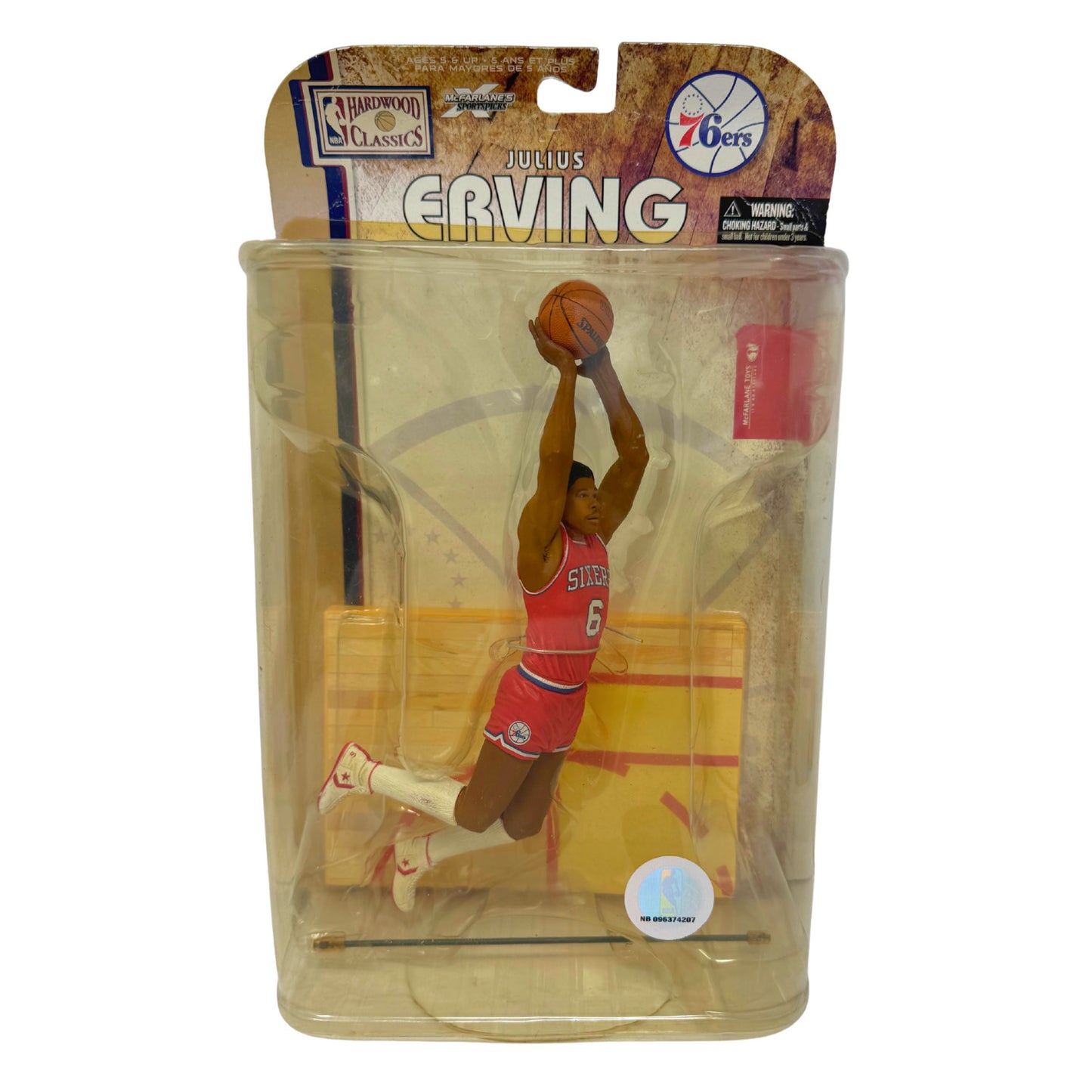 McFarlane NBA Julius Erving Philadelphia 76ers NBA Legends Series 4 Figure