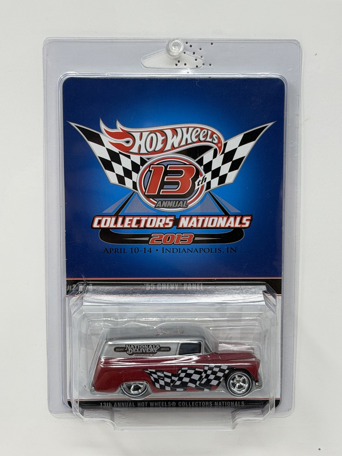 Hot Wheels 2013 13th Collector Nationals 1955 Chevy Panel 1:64 Diecast 1878/2000