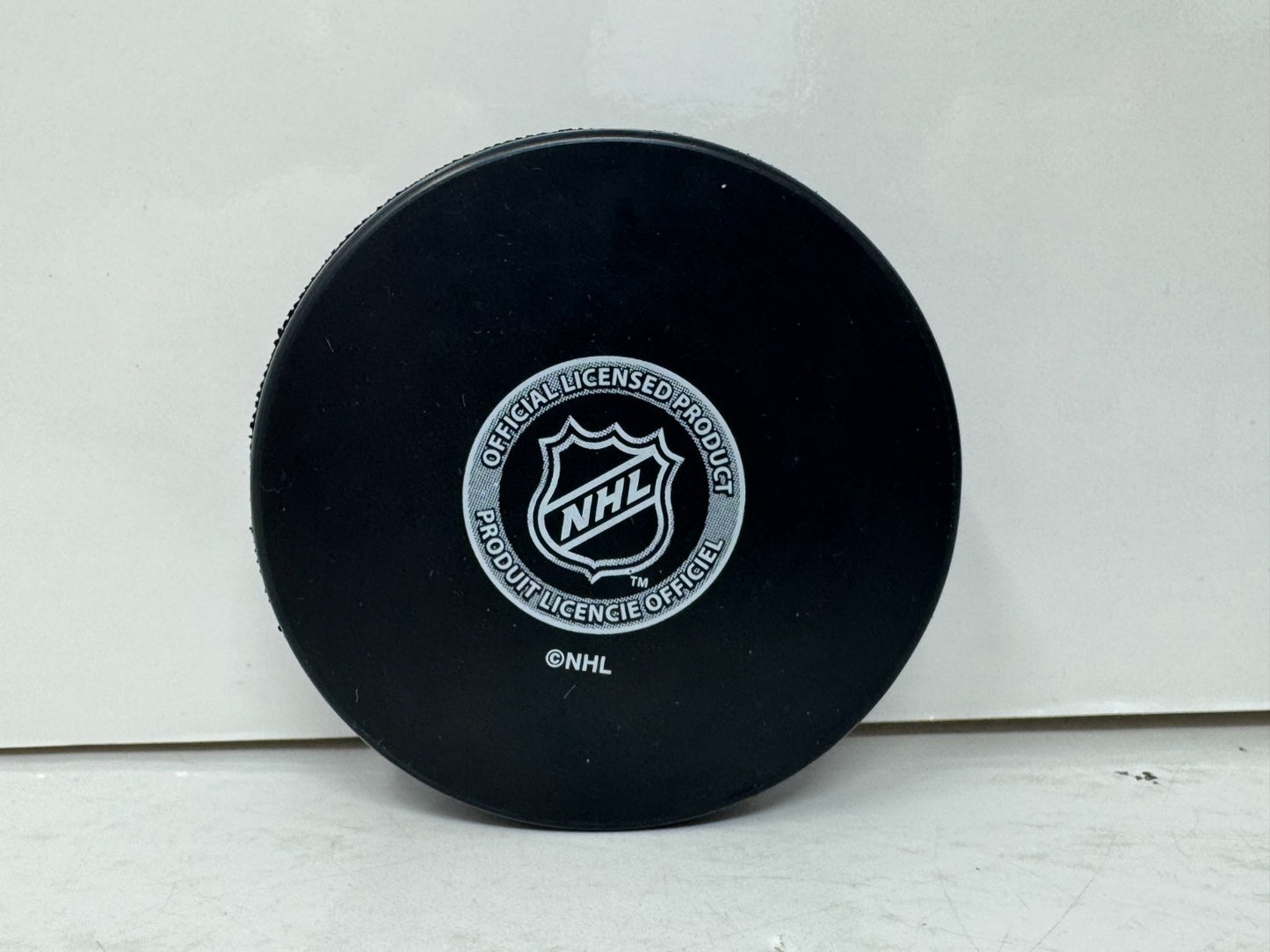 Jocelyn Thibault Buffalo Sabres Signed NHL Autograph Puck Gold Auto