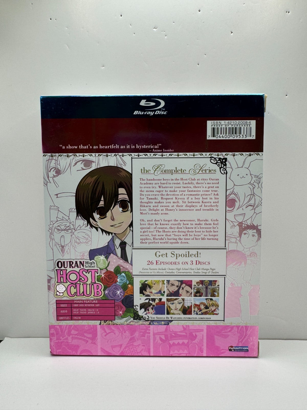 Ouran High School Host Club Complete Series (Blu-ray) Caitlin Glass Anime