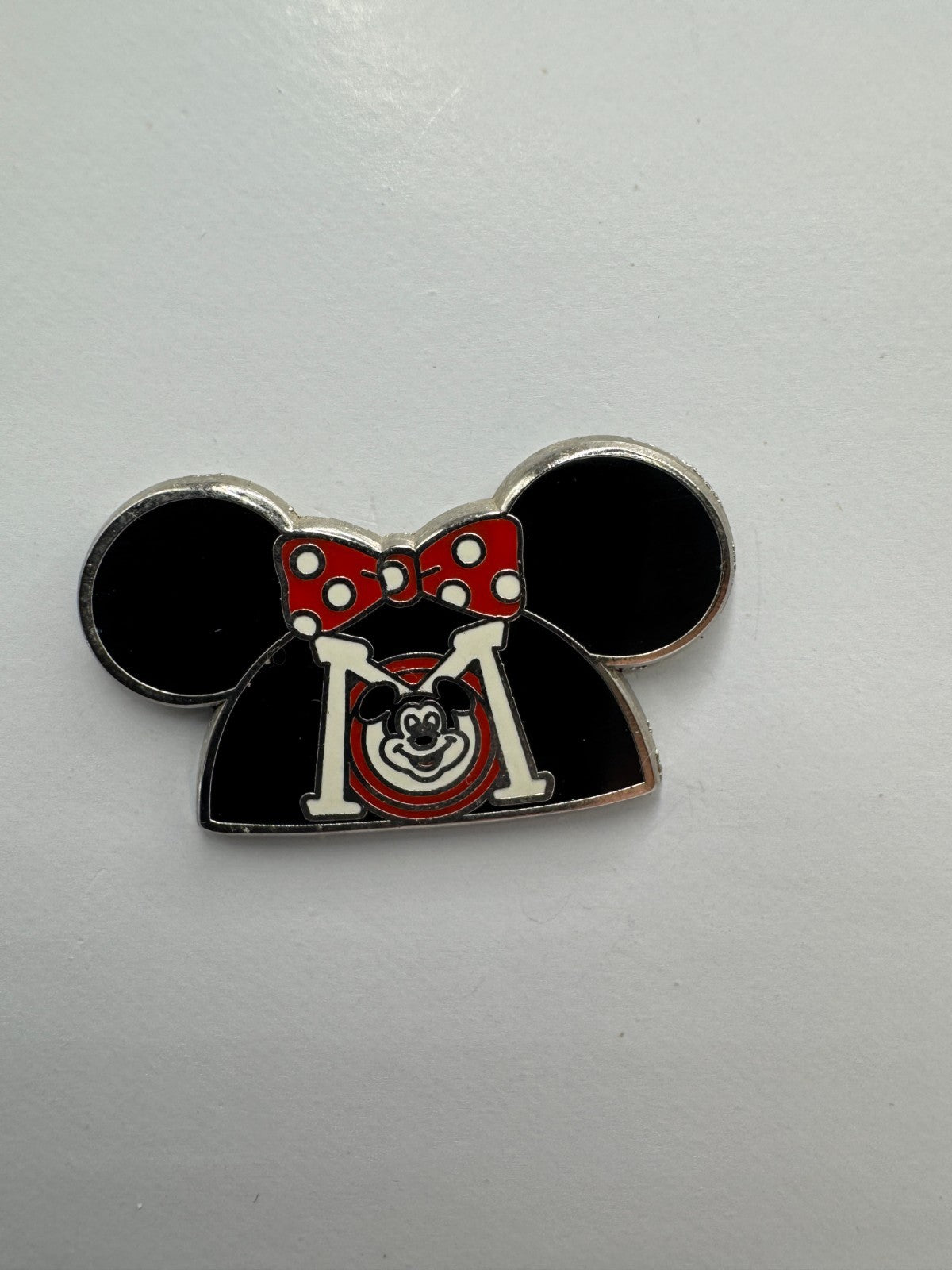 DLR Disney Retro Minnie Mouse Ear Hat Trading Pin DC2S2