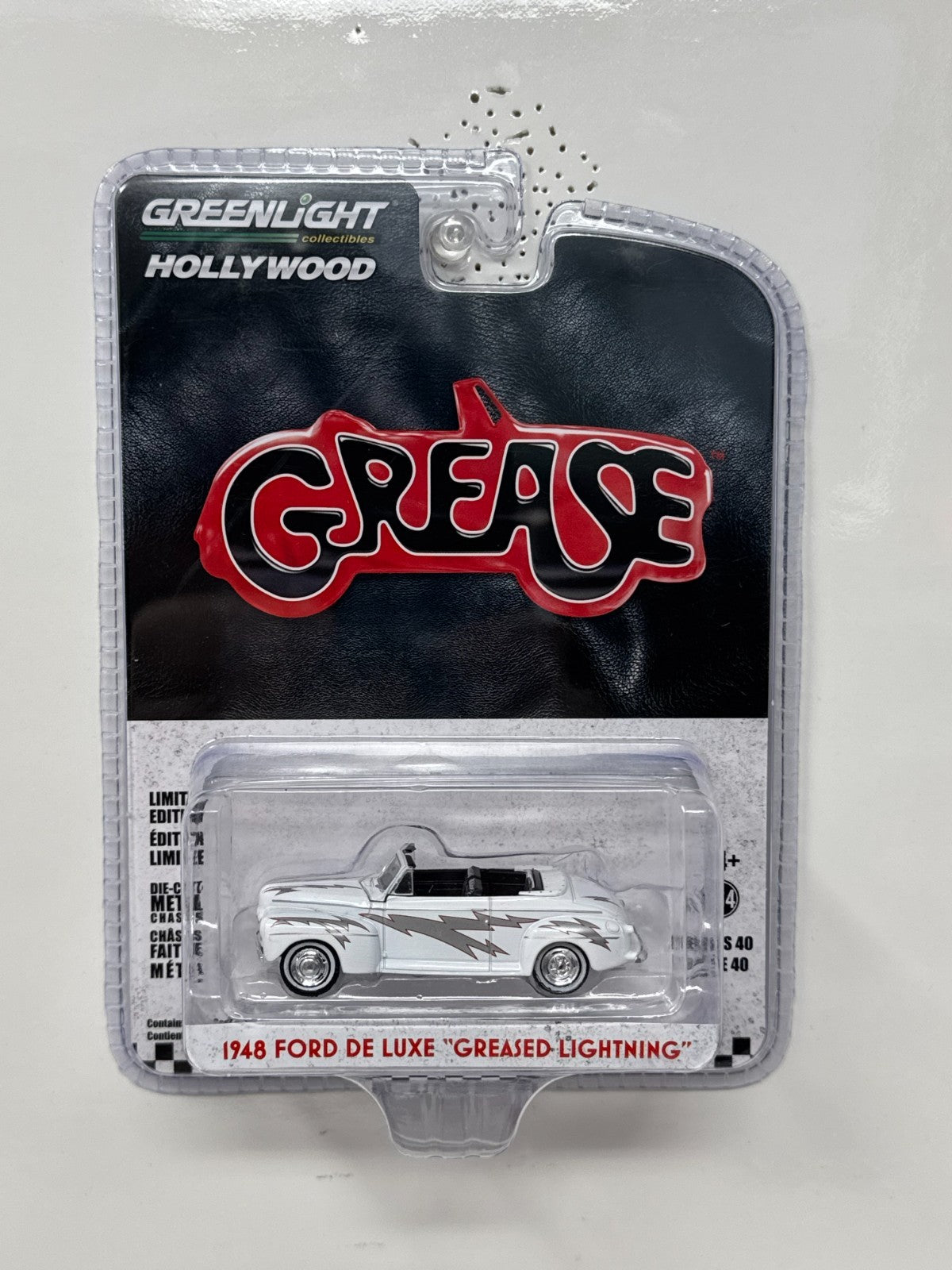 Greenlight Hollywood Grease 1948 Ford De Luxe Greased Lighting 1:64 Diecast