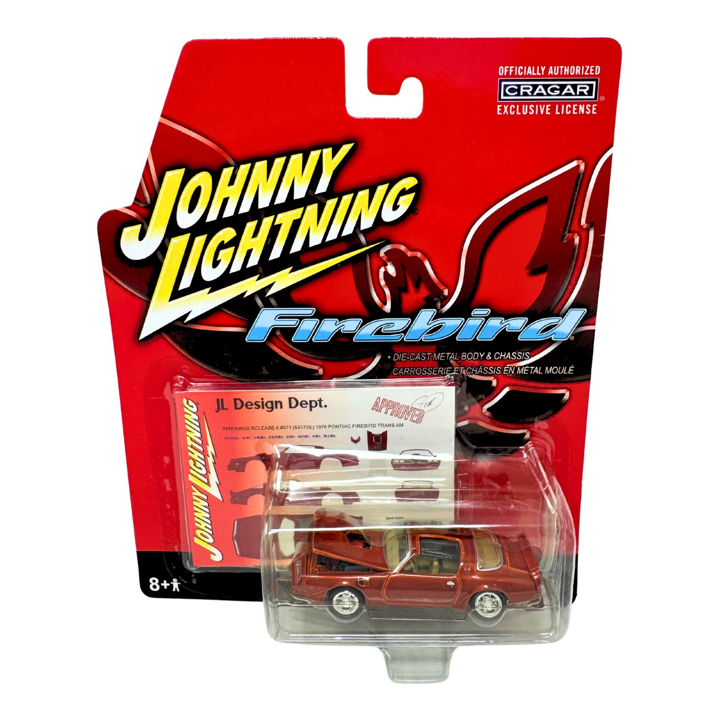 Johnny Lightning Firebird 1978 Pontiac Firebird 1:64 Diecast