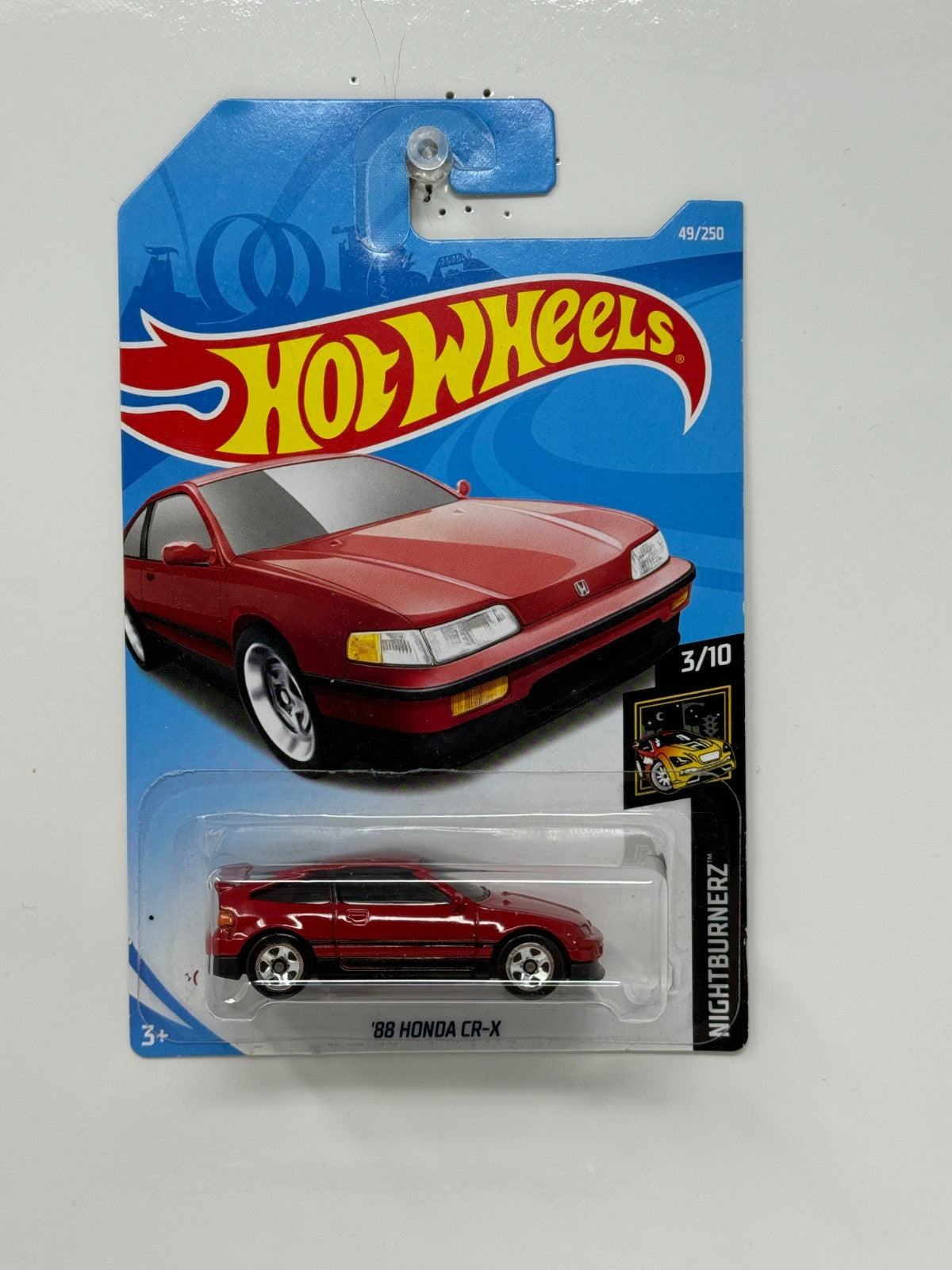 Hot Wheels Night Burnerz 1988 Honda CR-X JDM 1:64 Diecast