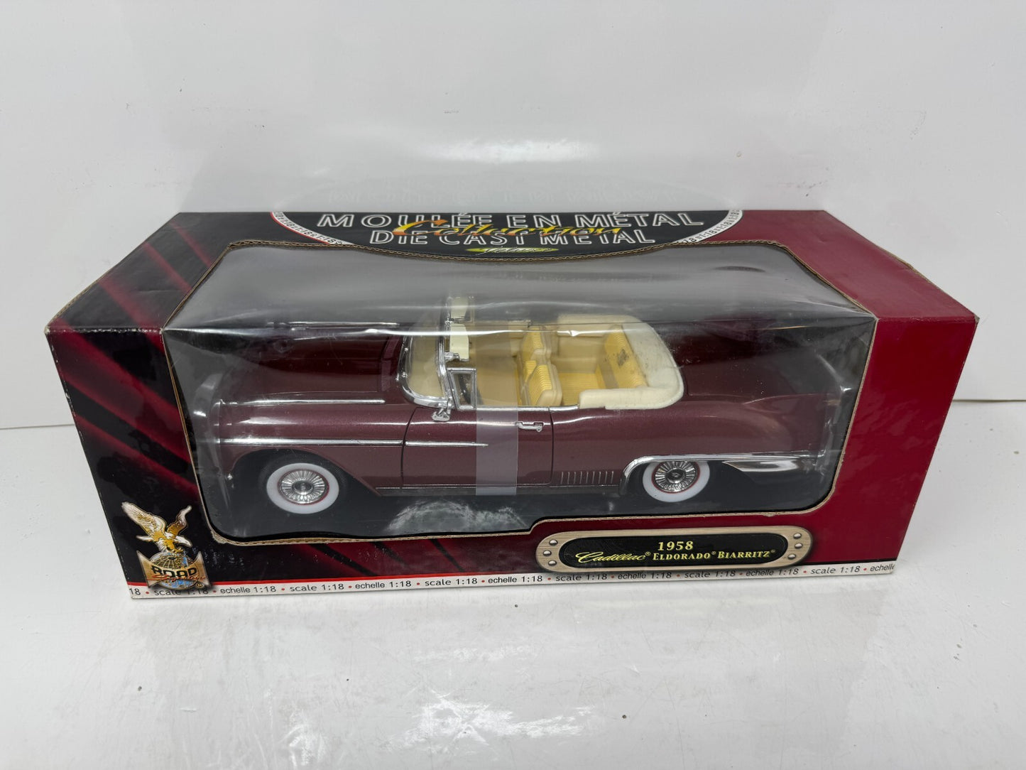 Yat Ming Road Signature 1958 Cadillac Eldorado Biarritz 1:18 Diecast