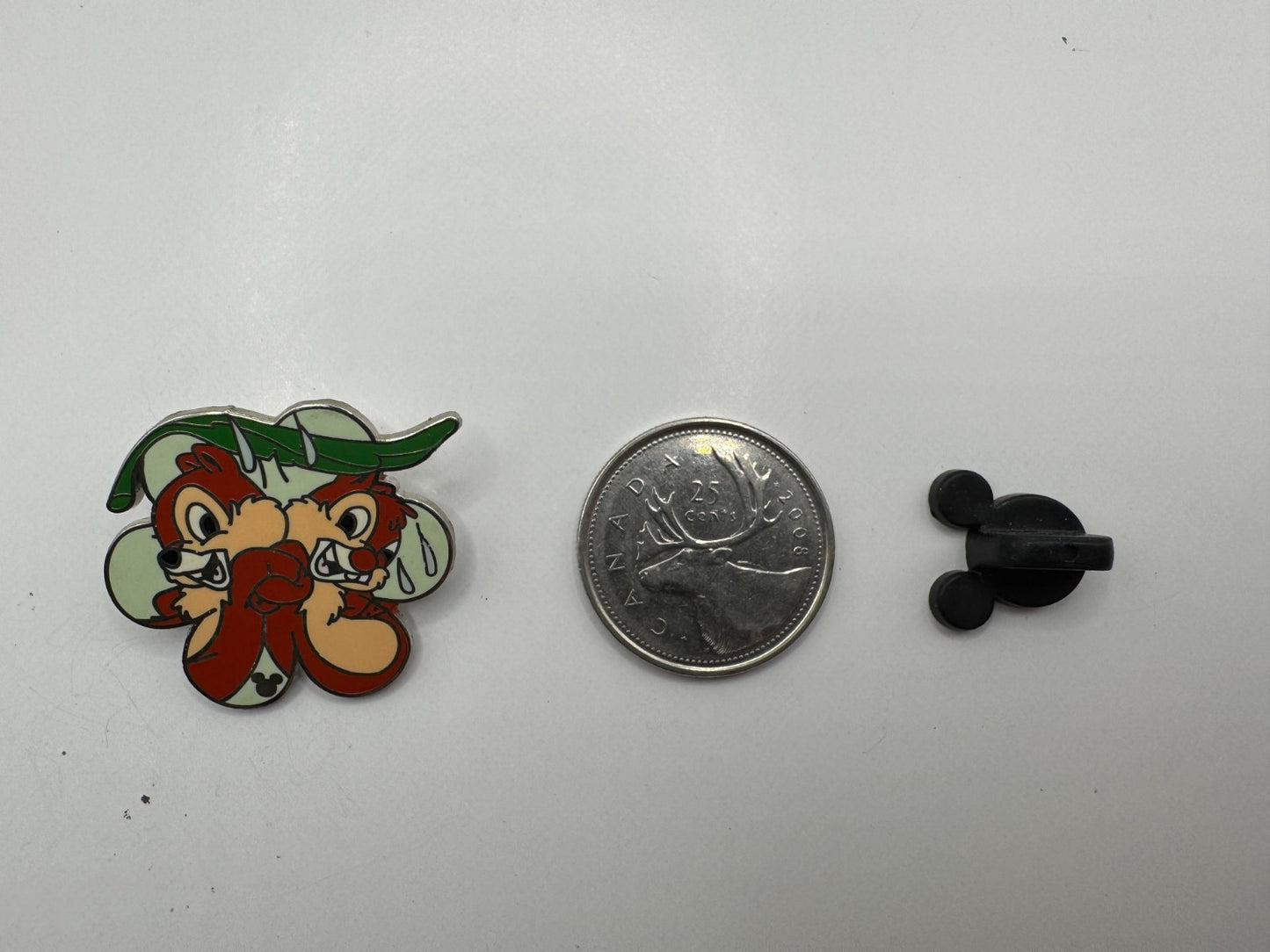 WDW Disney Spring Season Chip 'n' Dale Hidden Mickey Trading Pin DC1S1