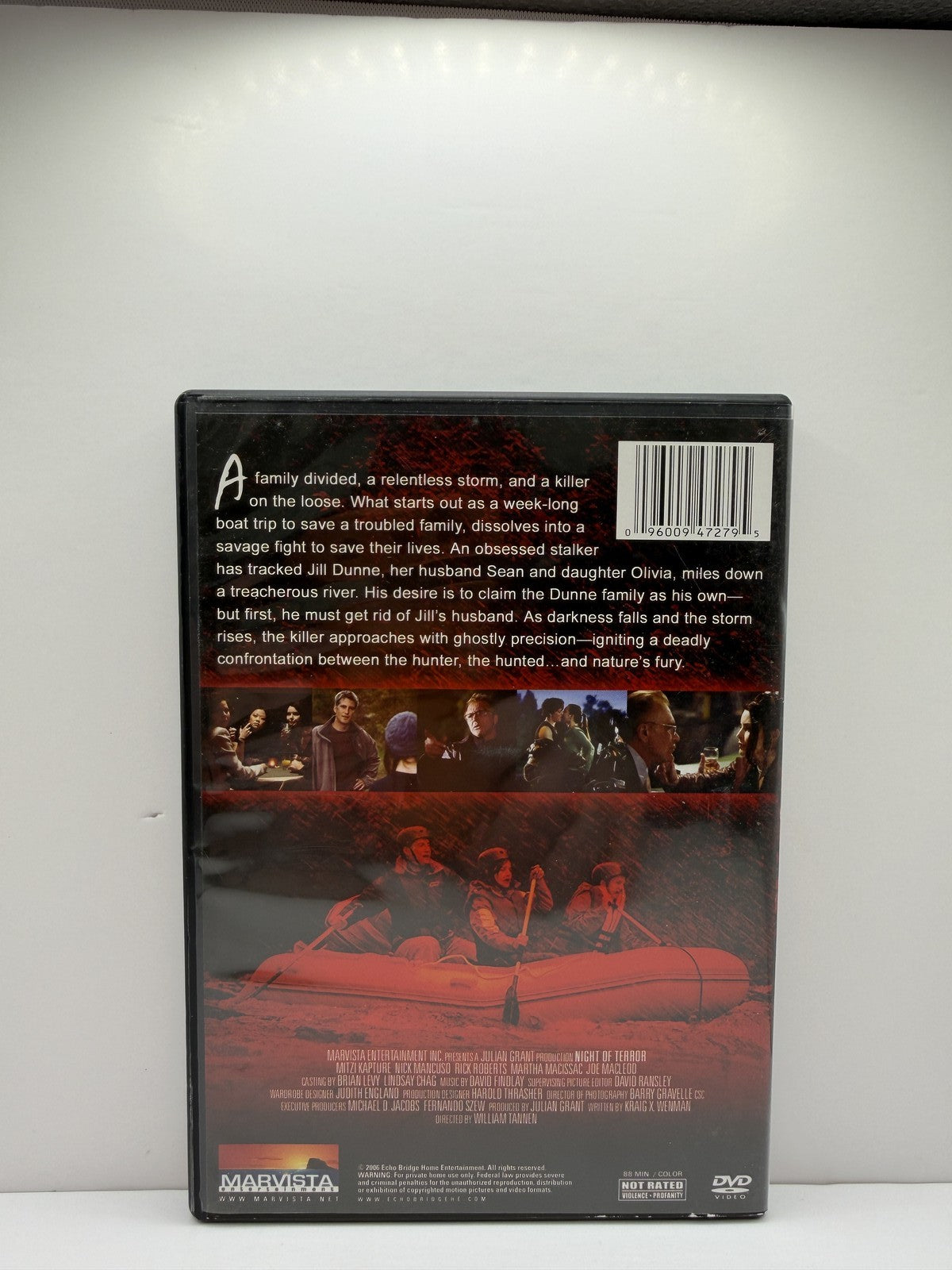 Night of Terror (DVD) Mitzi Kapture Nick Mancuso Thriller