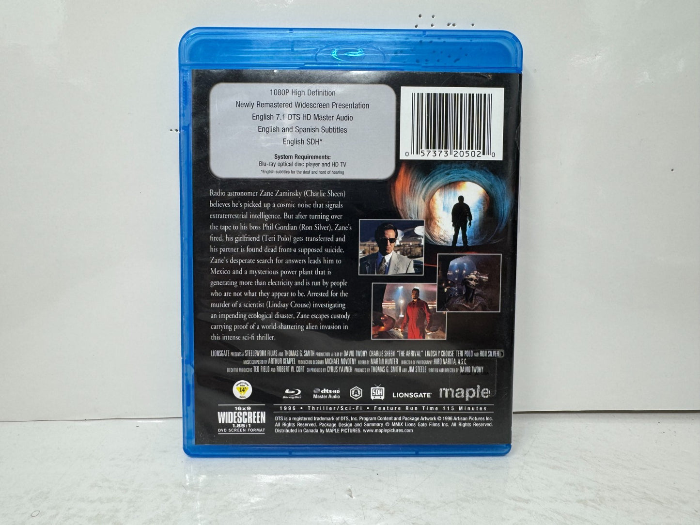 The Arrival (Blu-ray) Sci-Fi Good Condition!!!